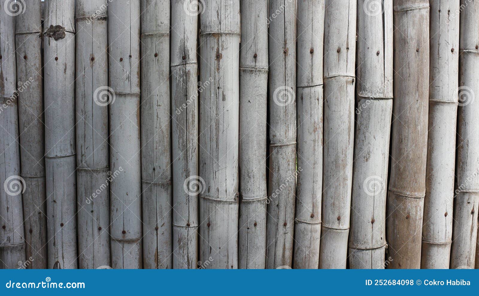 a bamboo fence background that looks aesthetic and neat