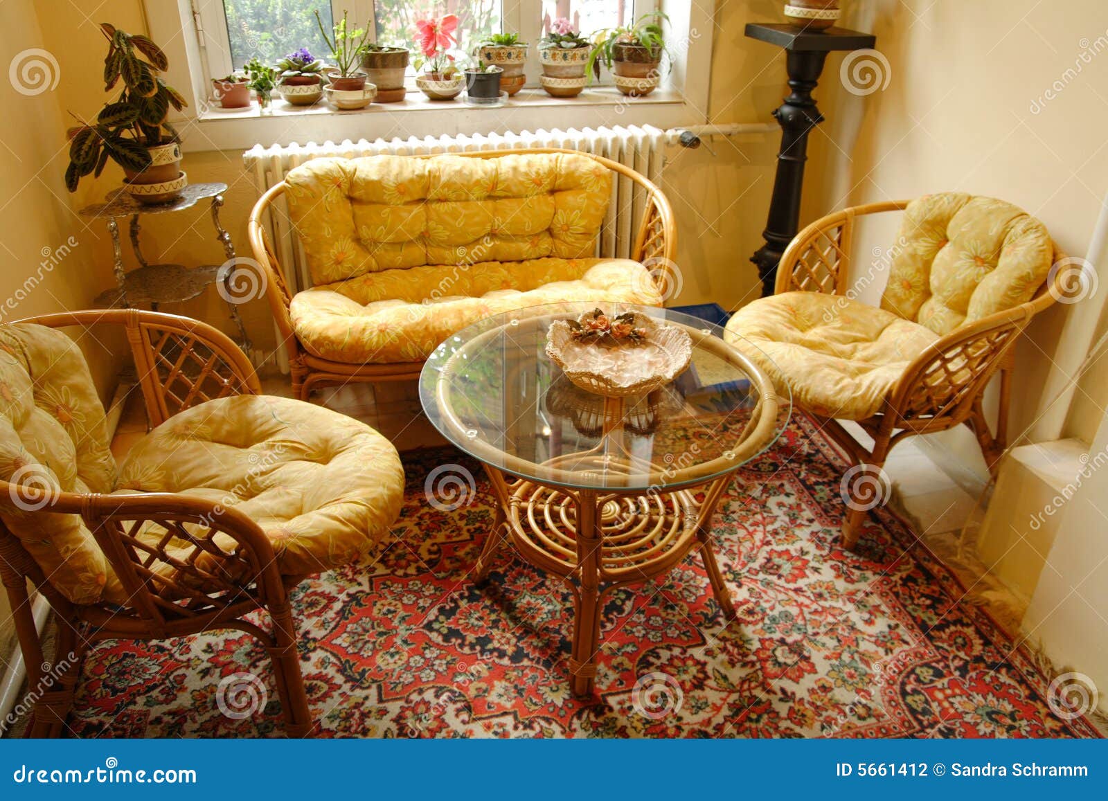 Bamboo furniture stock photo. Image of hallway, home, carpet 5661412