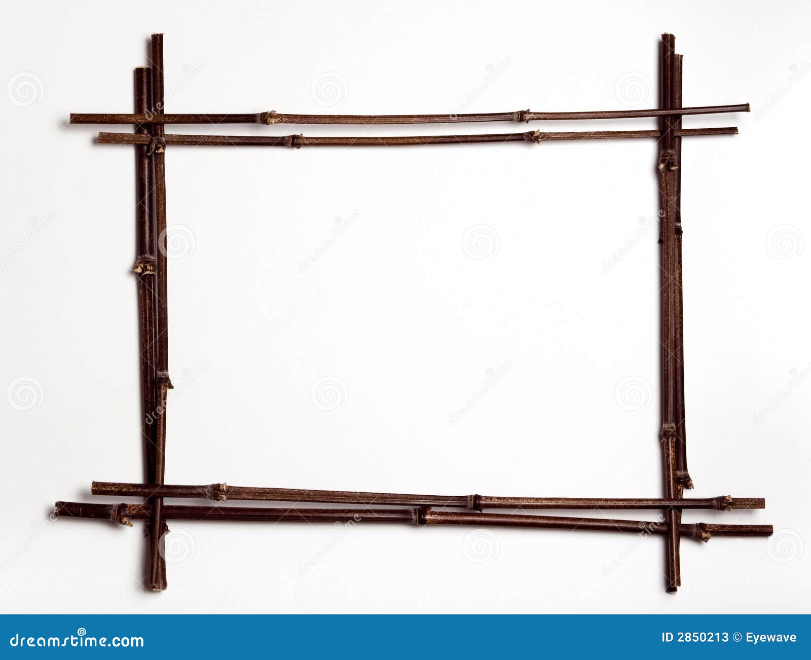 Bamboo Poles Frame W Copyspace Stock Image Image Of Bamboo