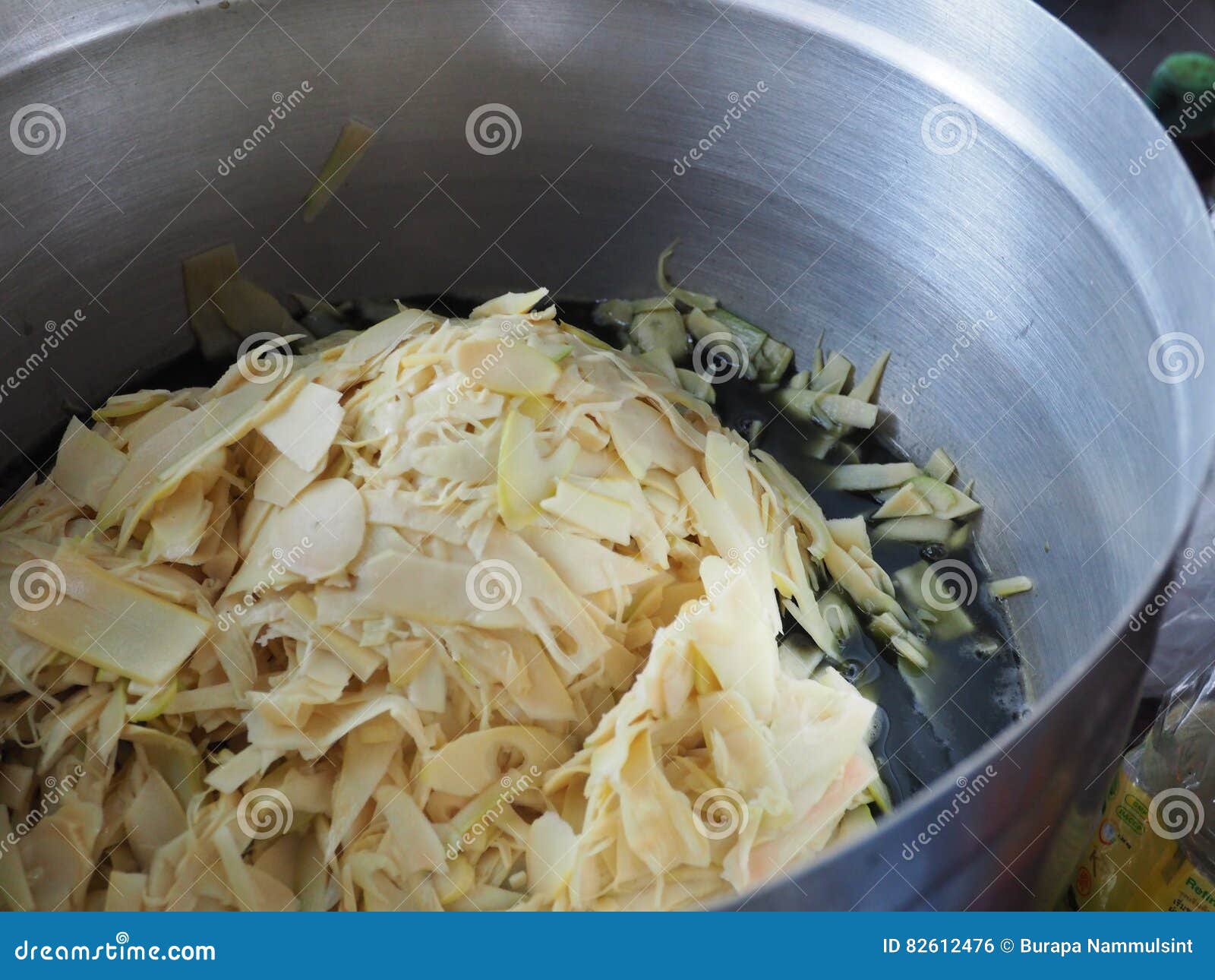 Bamboo shoots curry. stock photo. Image of gourmet, curry 82612476