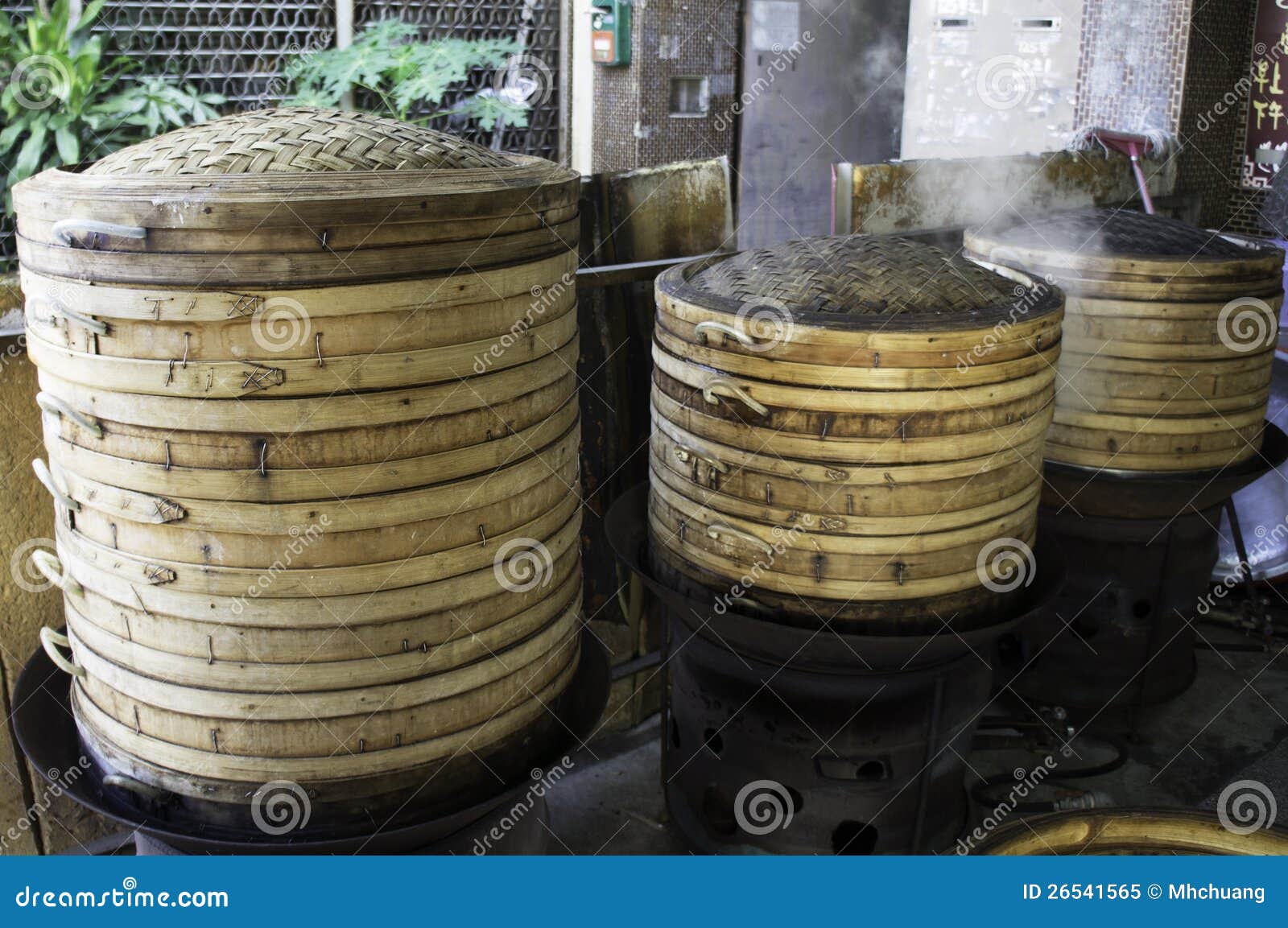 Bamboo Steamer stock image. Image of bamboo, catering 26541565
