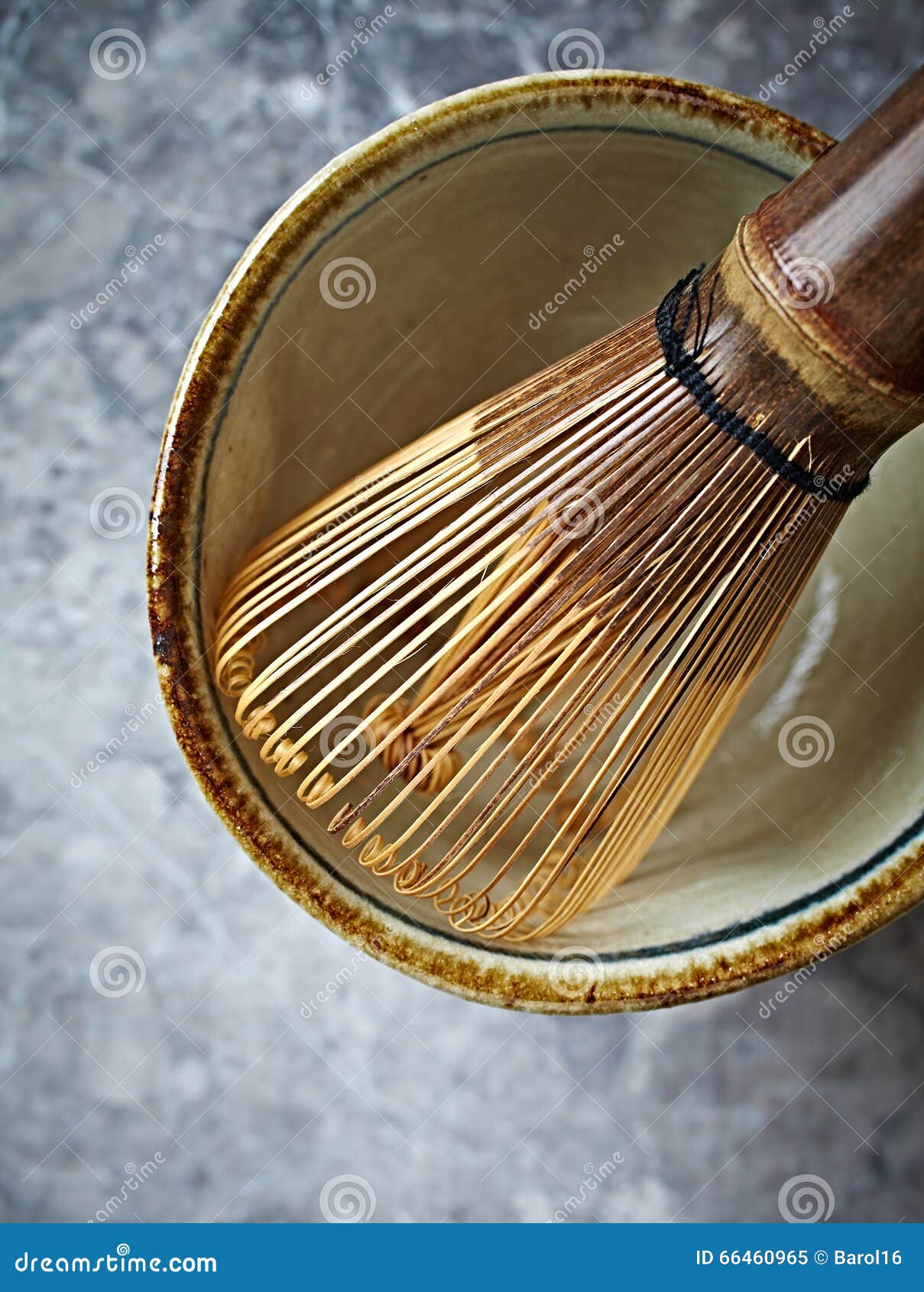 A Bamboo Tea Whisk for Matcha Tea Stock Image Image of selective
