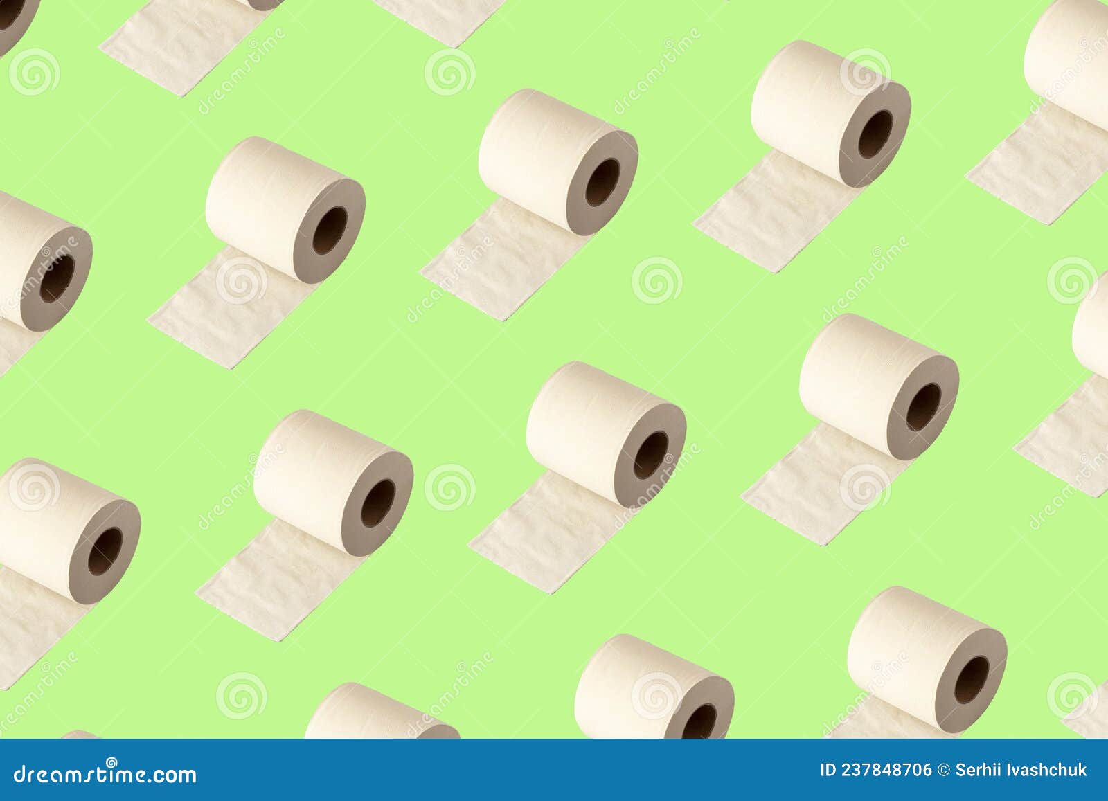 Bamboo Toilet Paper Seamless Pattern. Stock Photo Image of sanitary