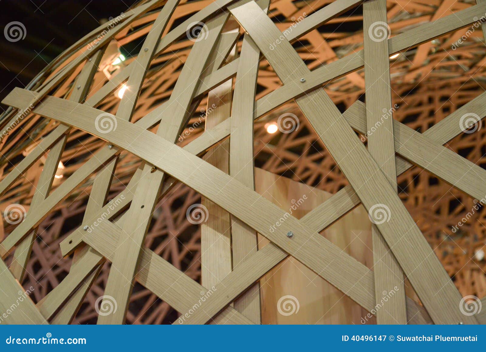 Construction Elements Truss of Bamboo Stock Photo - Image of folk,  construction: 72537174