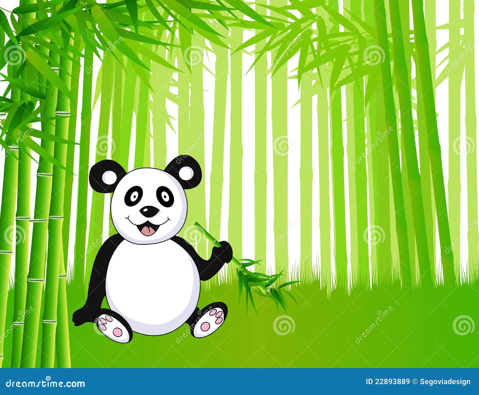 Панда подушка Bamboo Panda