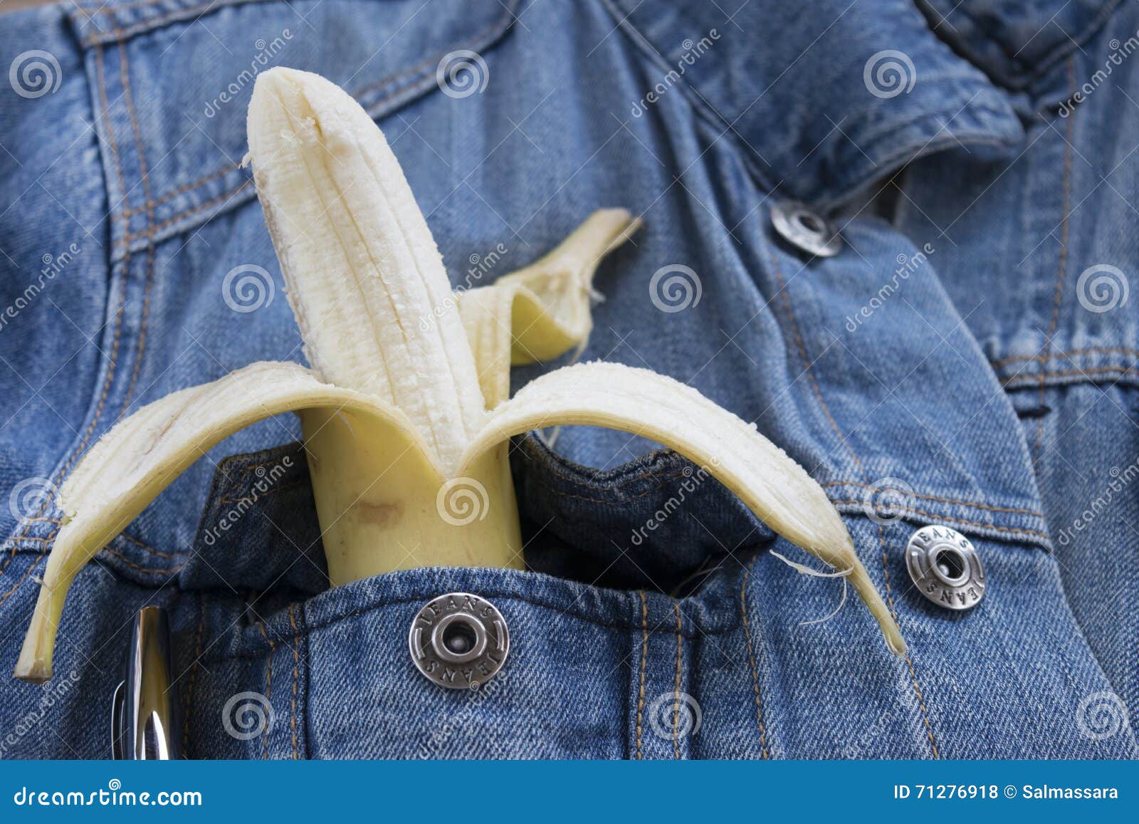 banana breast pocket jeans jacket peeled denim 71276918