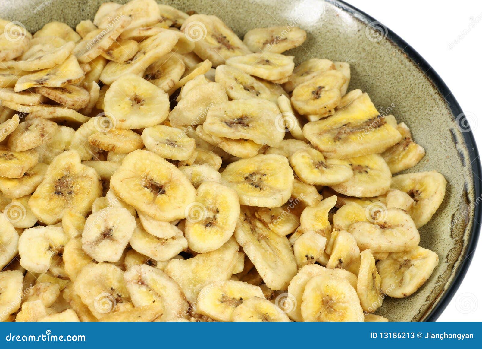 Banana chips stock image. Image of closeup, ingredient 13186213