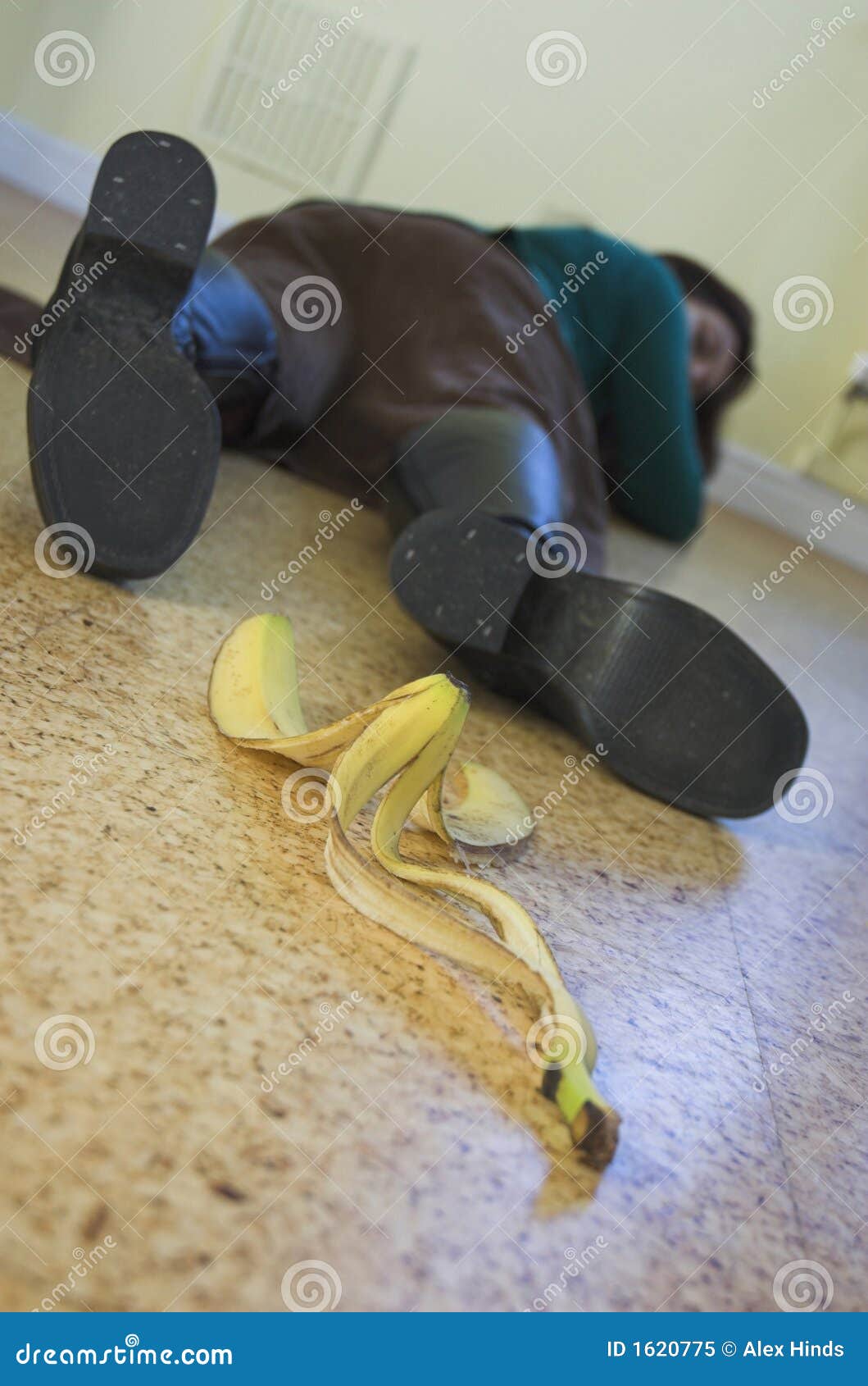 Banana Danger! stock image. Image of fruit, wreckless 1620775