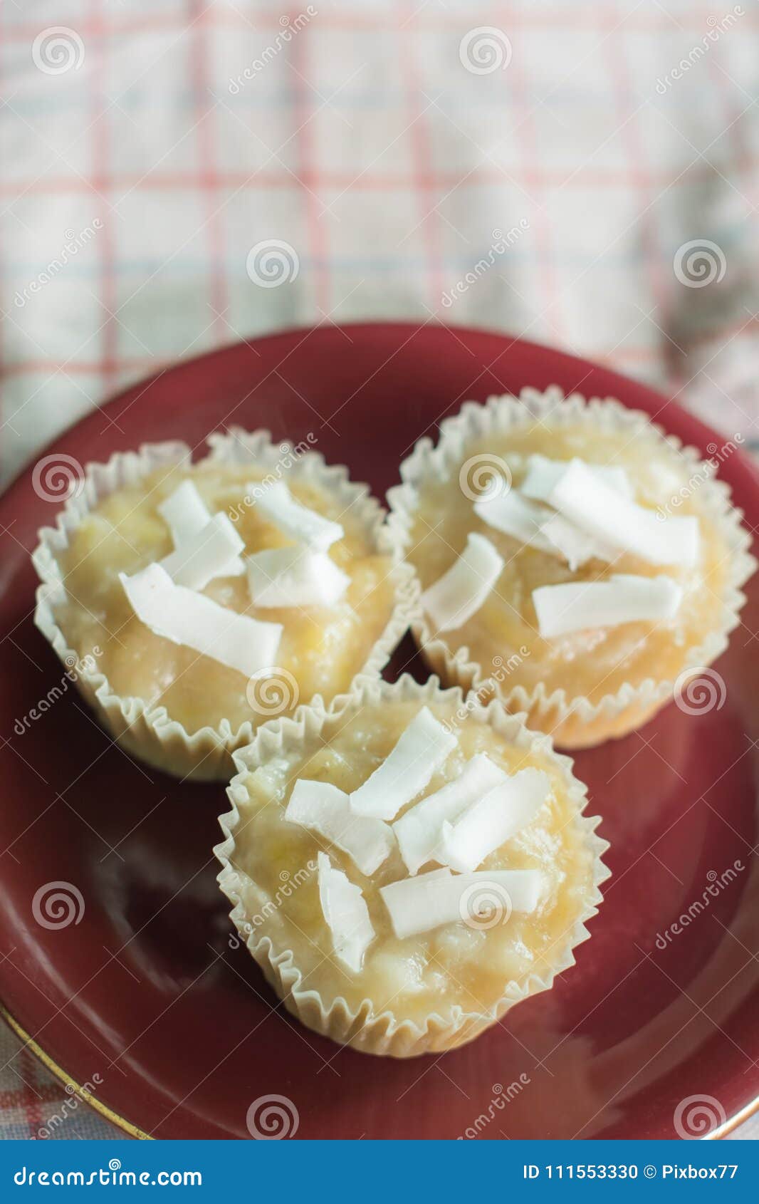 Banana Dessert, Thai Dessert Stock Photo Image of freshness, homemade