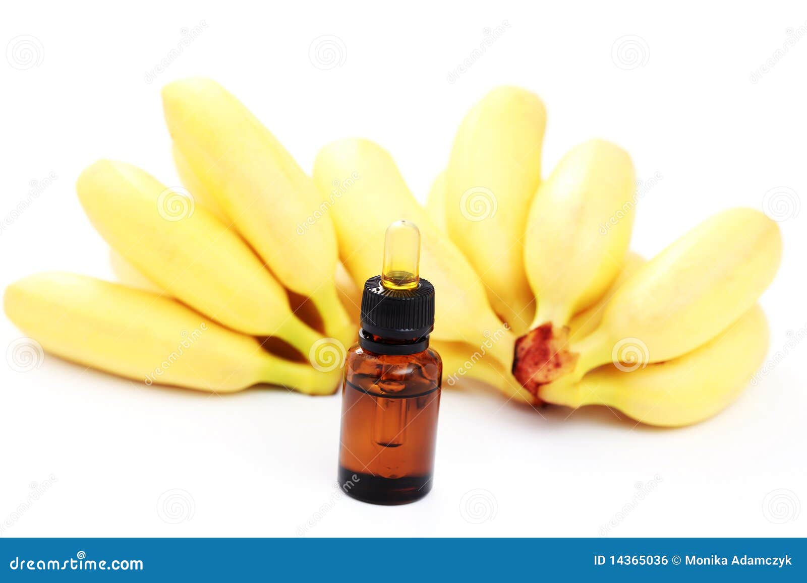 Banana essential oil stock photo. Image of fruity, wellbeing 14365036