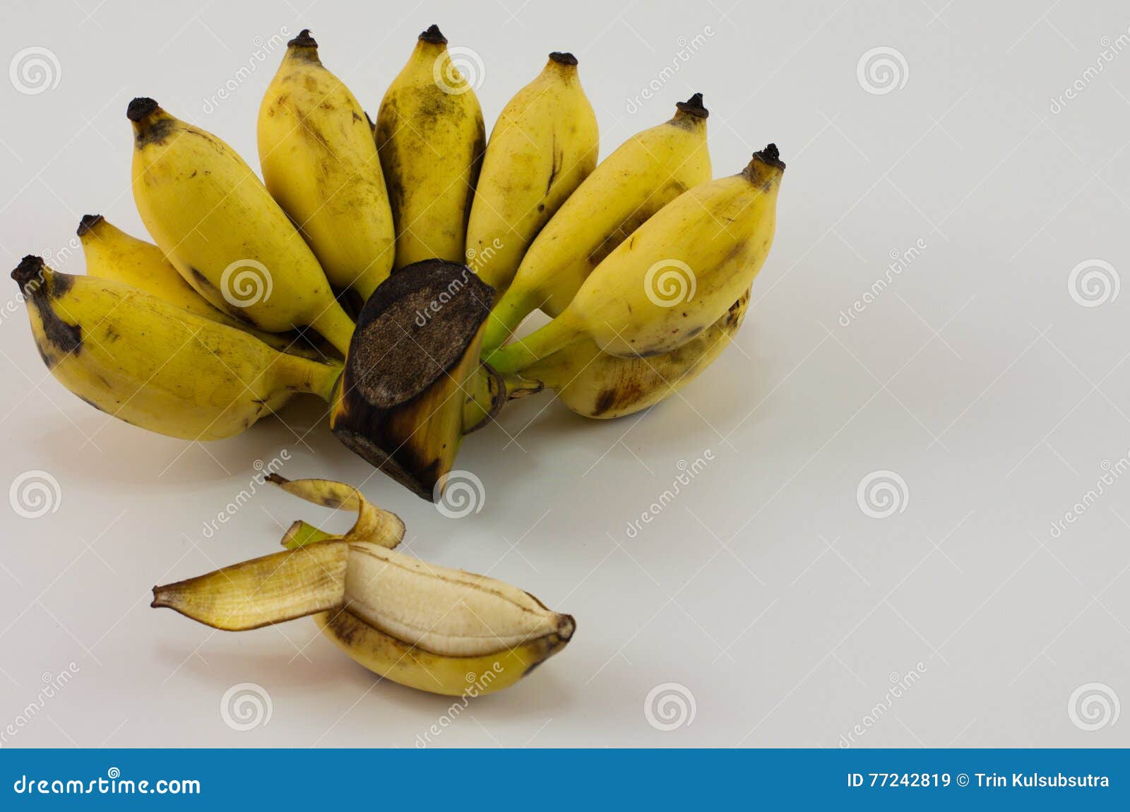 Banana. stock image. Image of fresh, food, tropical, natural 77242819