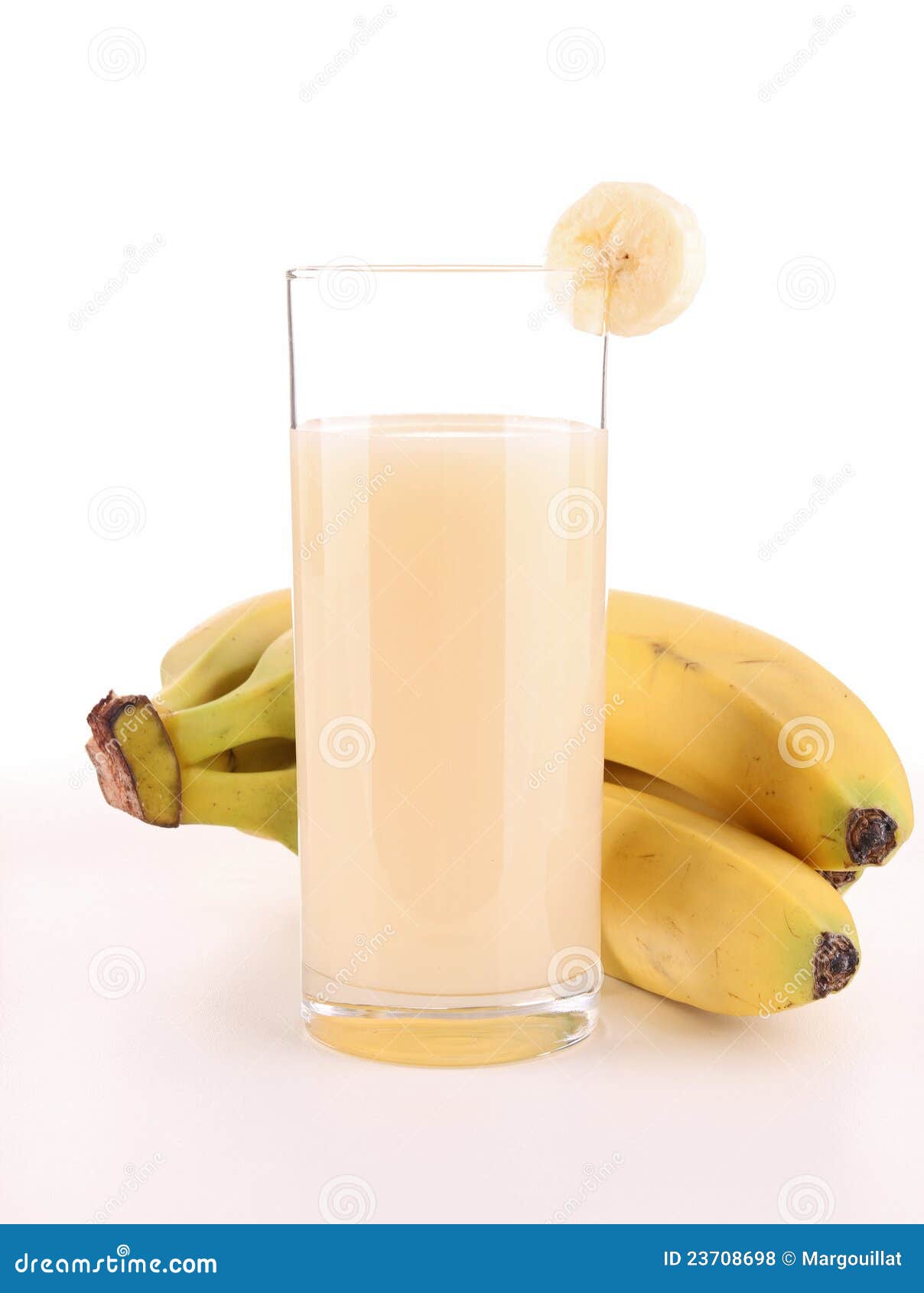 Banana juice stock photo. Image of fruit, vitamin, isolated 23708698