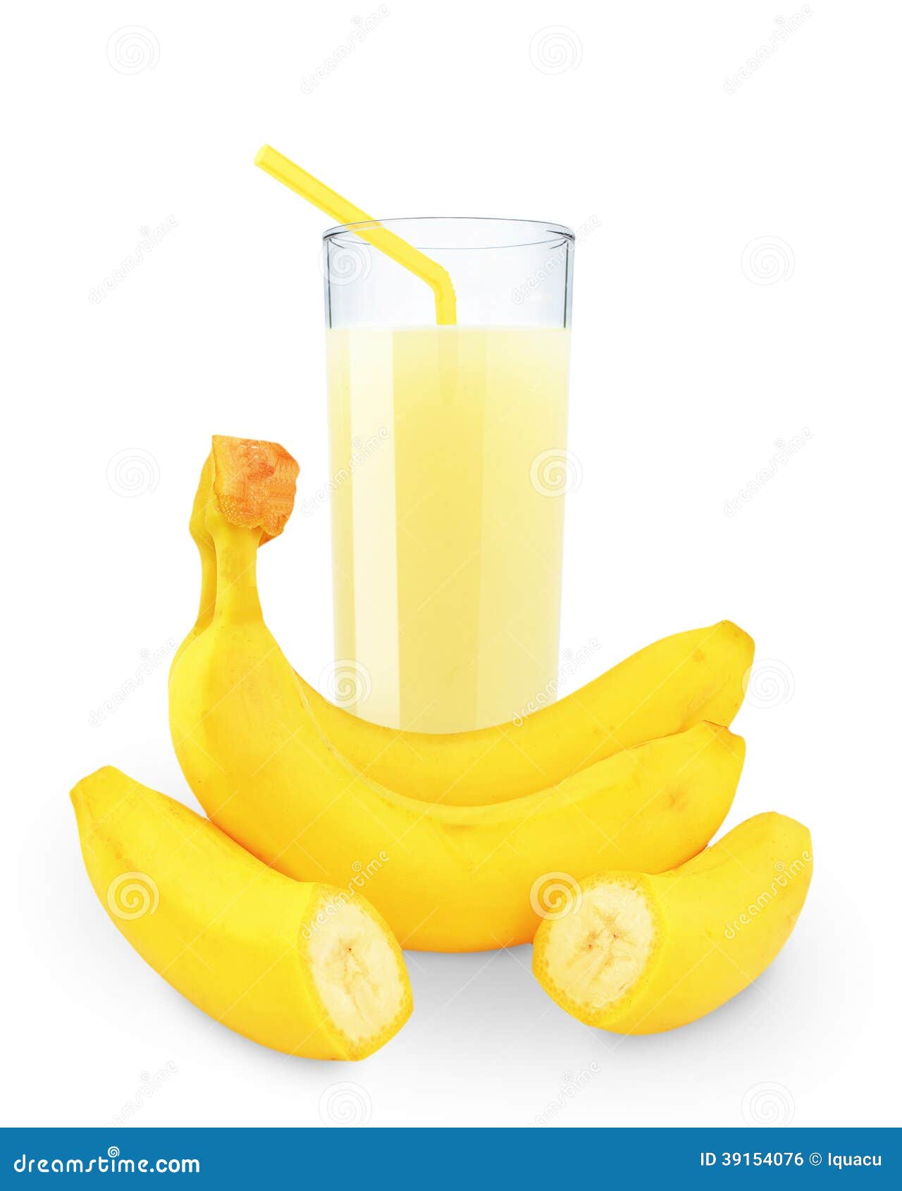 Banana juice stock photo. Image of food, health, freshness 39154076