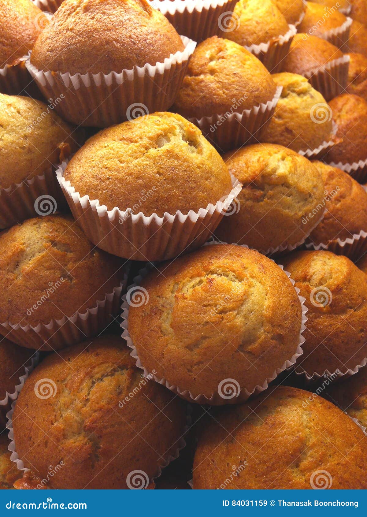 Banana muffin cake. stock image. Image of cake, sweet 84031159