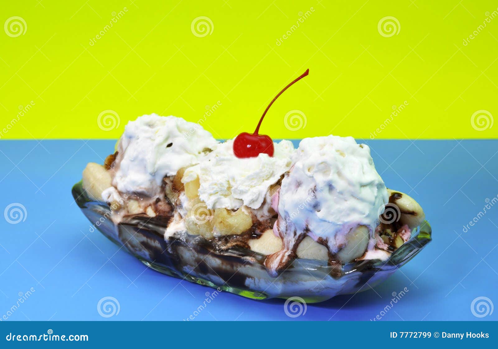 Banana Split stock image. Image of pineapple, fattening 7772799