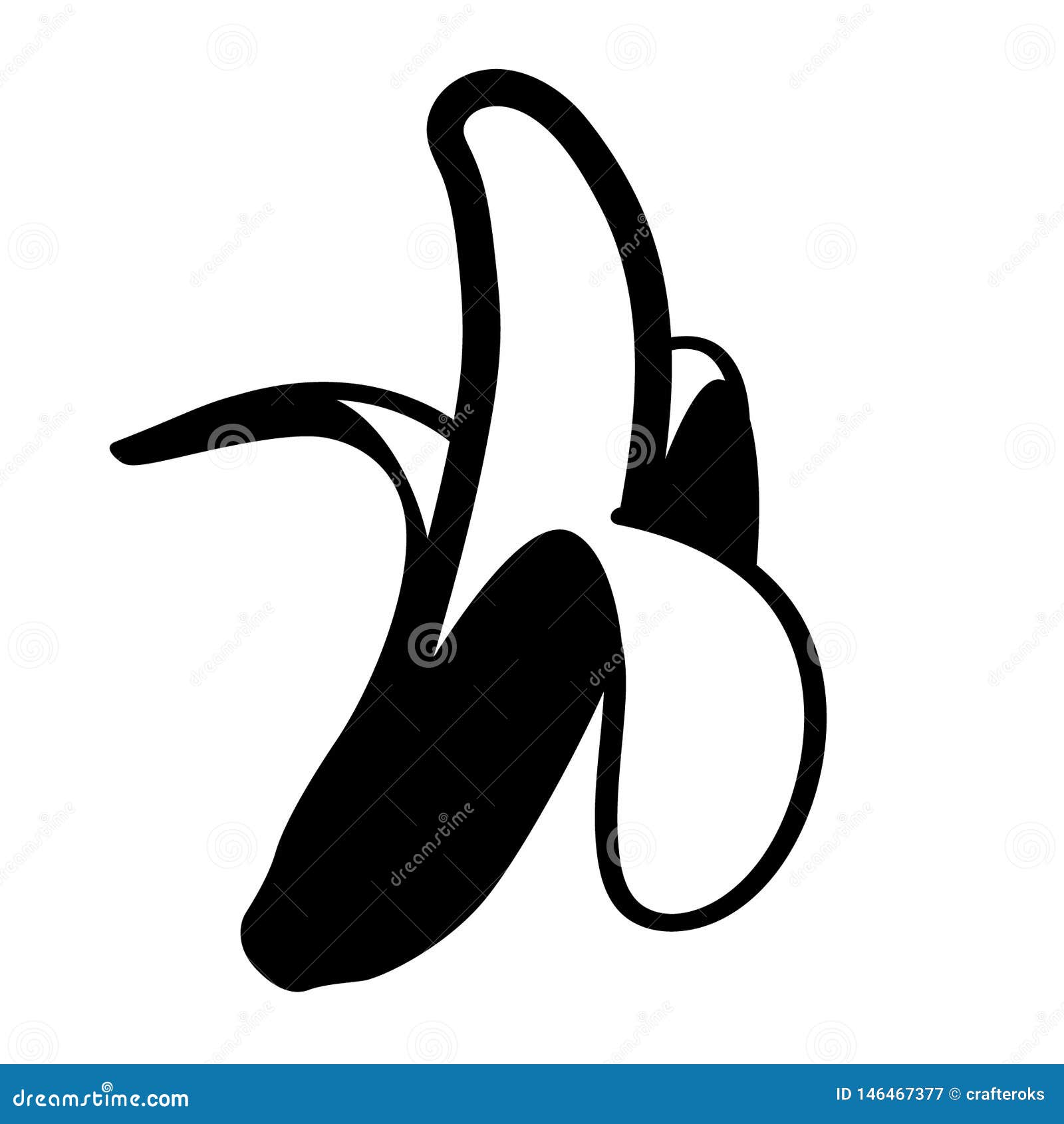 Download Banana Vector Eps Hand Drawn Crafteroks Svg Free Free Svg File Eps Dxf Vector Logo Silhouette Icon Instant Download Digit Stock Vector Illustration Of Logo Fruit 146467377