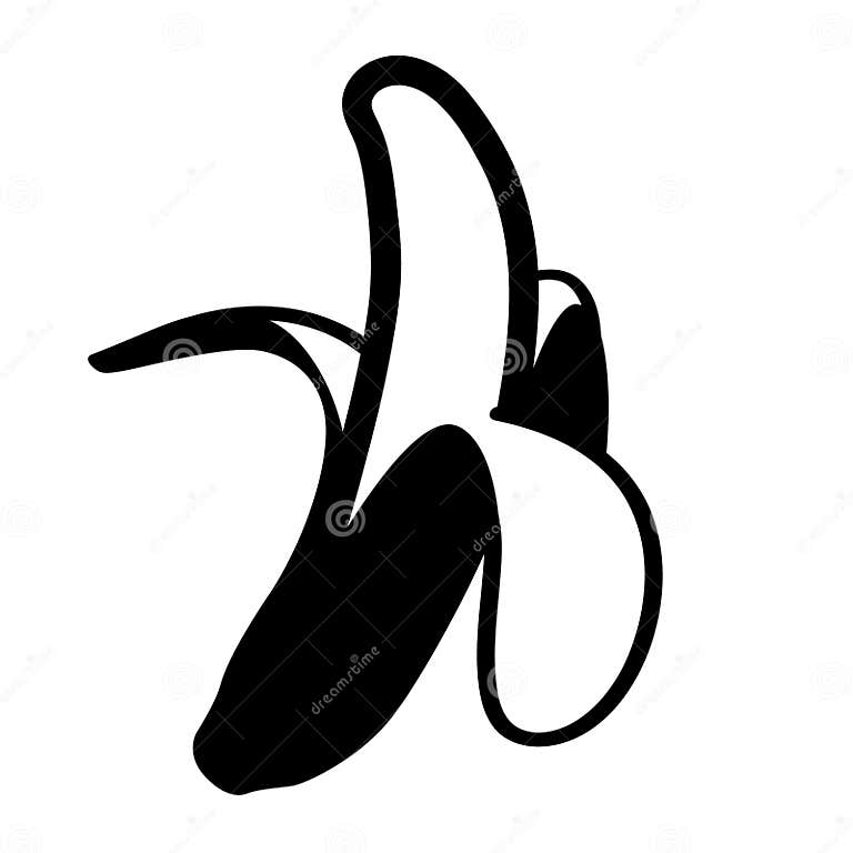 Banana Vector Eps Hand Drawn Crafteroks Svg Free, Free Svg File, Eps