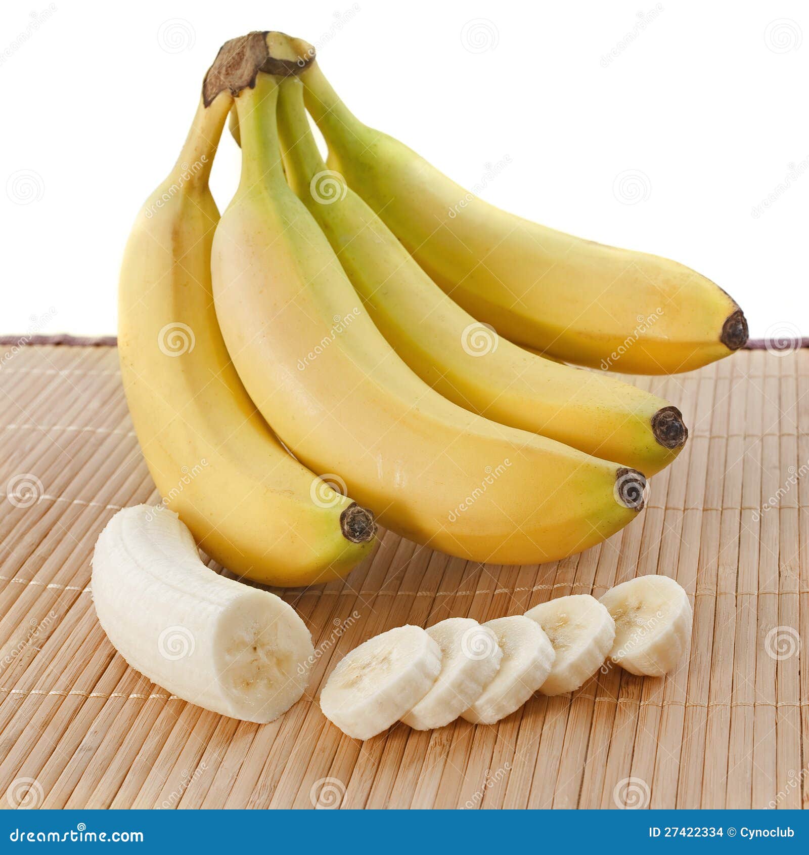 Bananas slices stock photo. Image of ripe, slice, yellow 27422334
