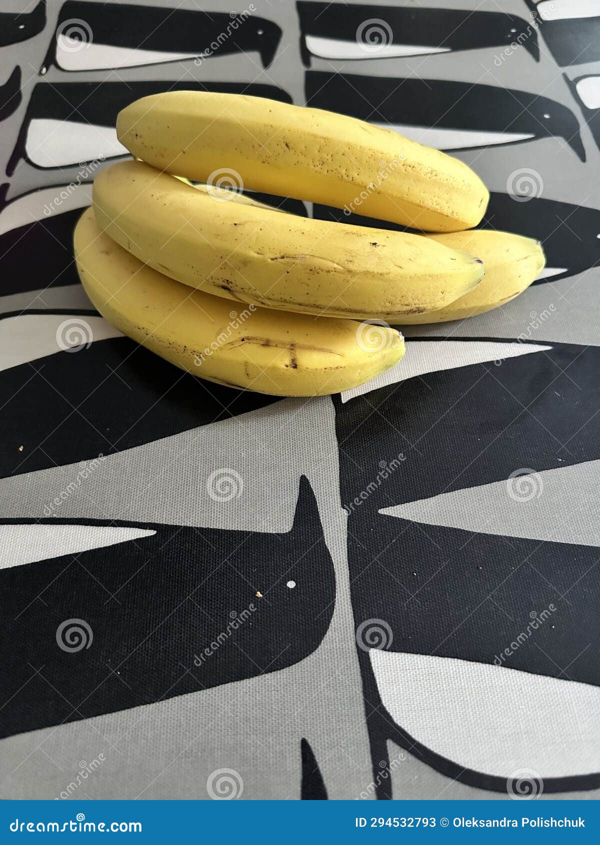 Bananas on the table stock image. Image of fruit, kitchen 294532793