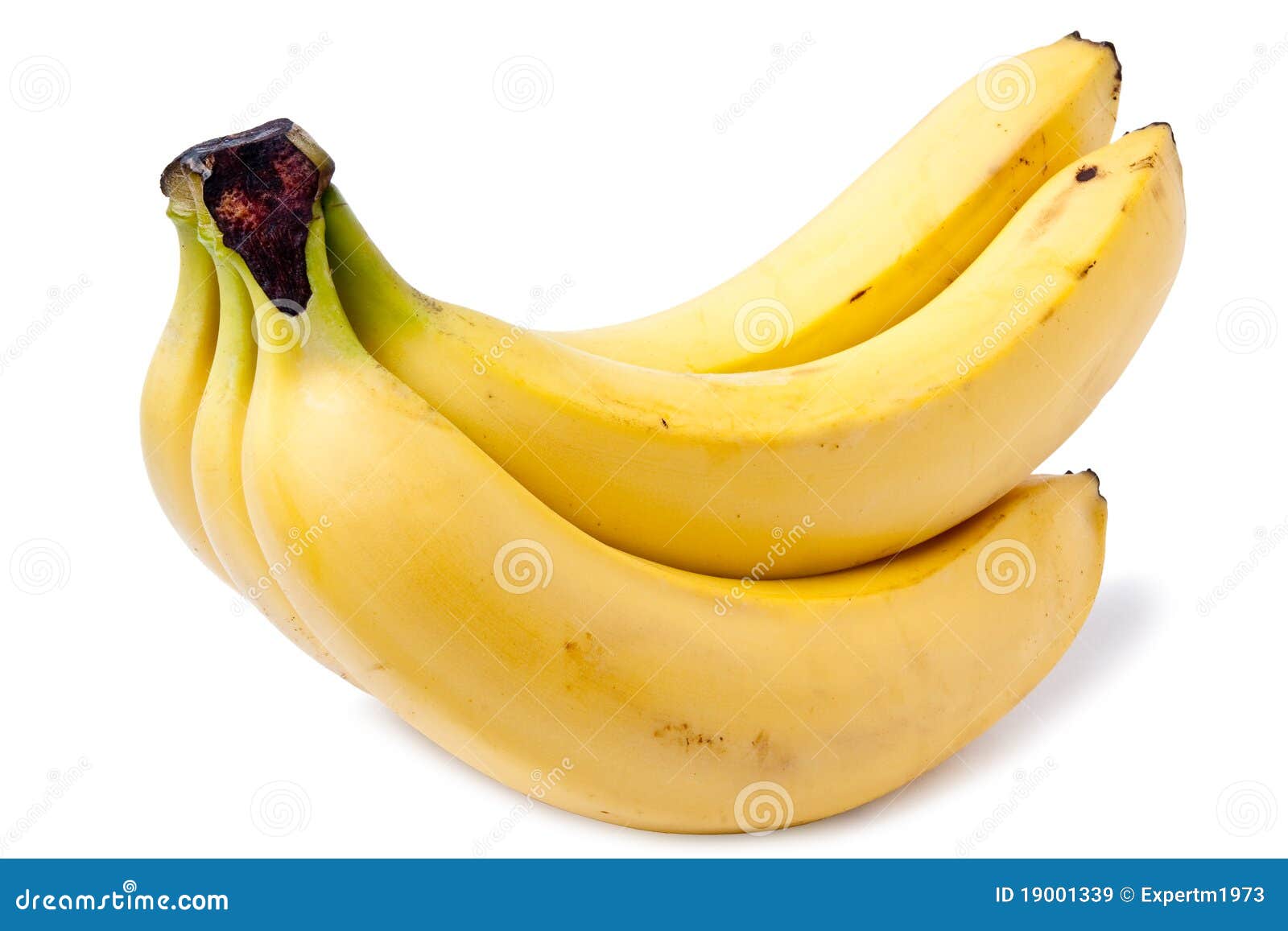 Bananen stockbild. Bild von vegetarier, nachricht, nahrung - 19001339