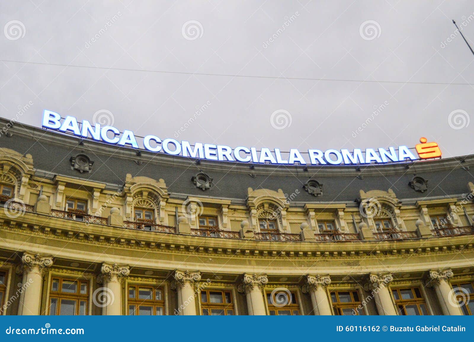 Banca Comerciala Romana editorial photography. Image of nature 60116162
