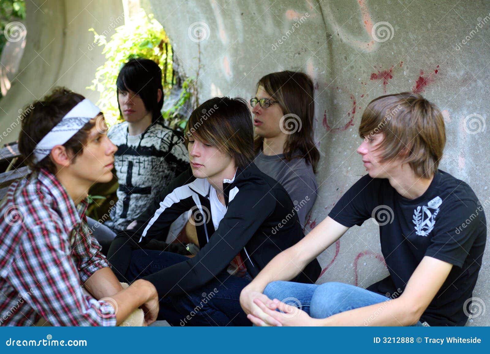 Band Mates stock photo. Image of carefree, cool, attractive 3212888