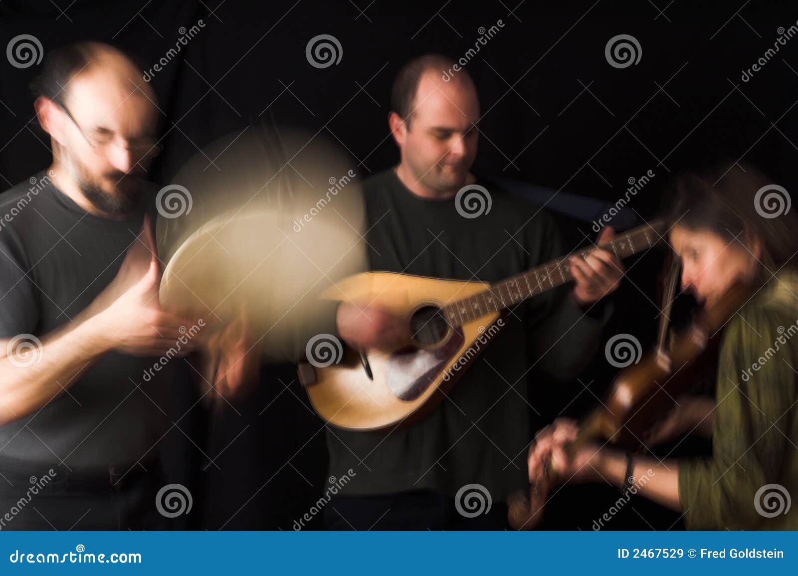 band playing celtic music