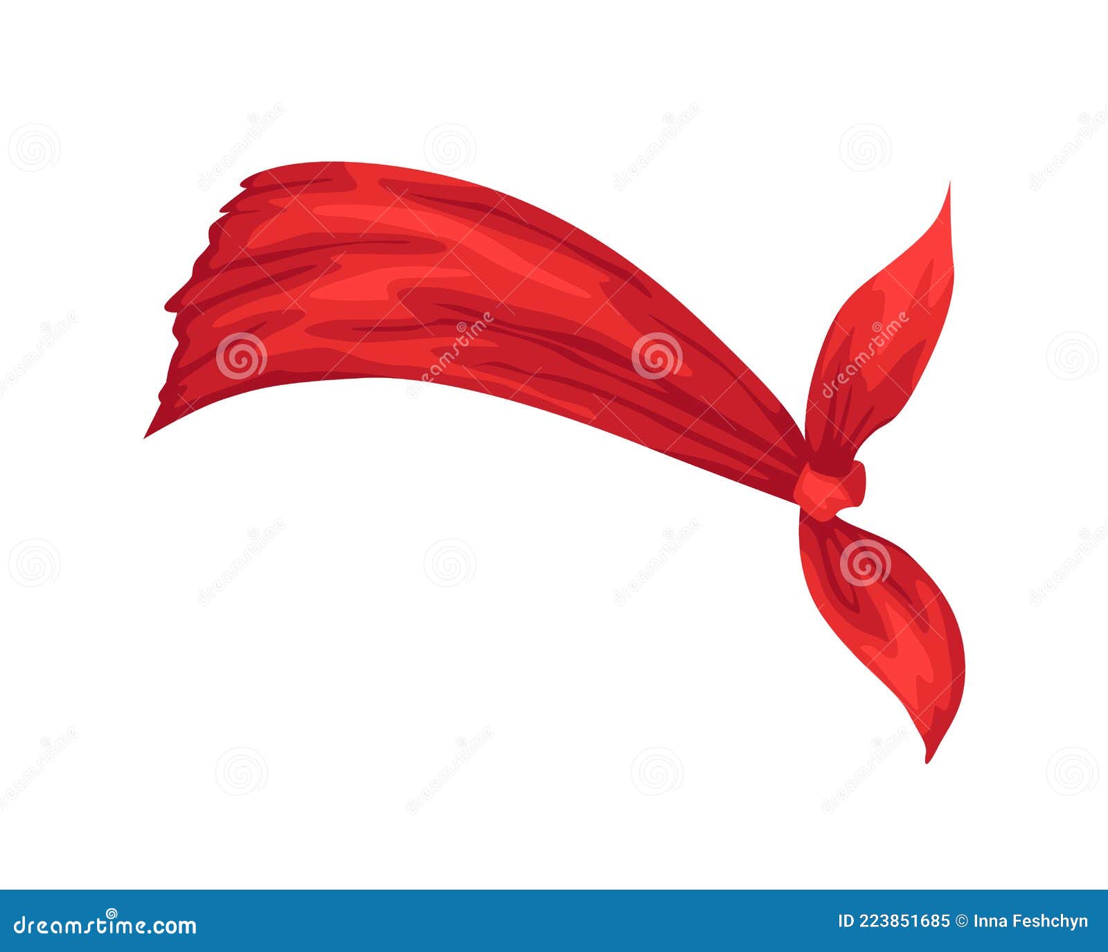 Pañuelo/cinta de pelo - Rojo - MUJER