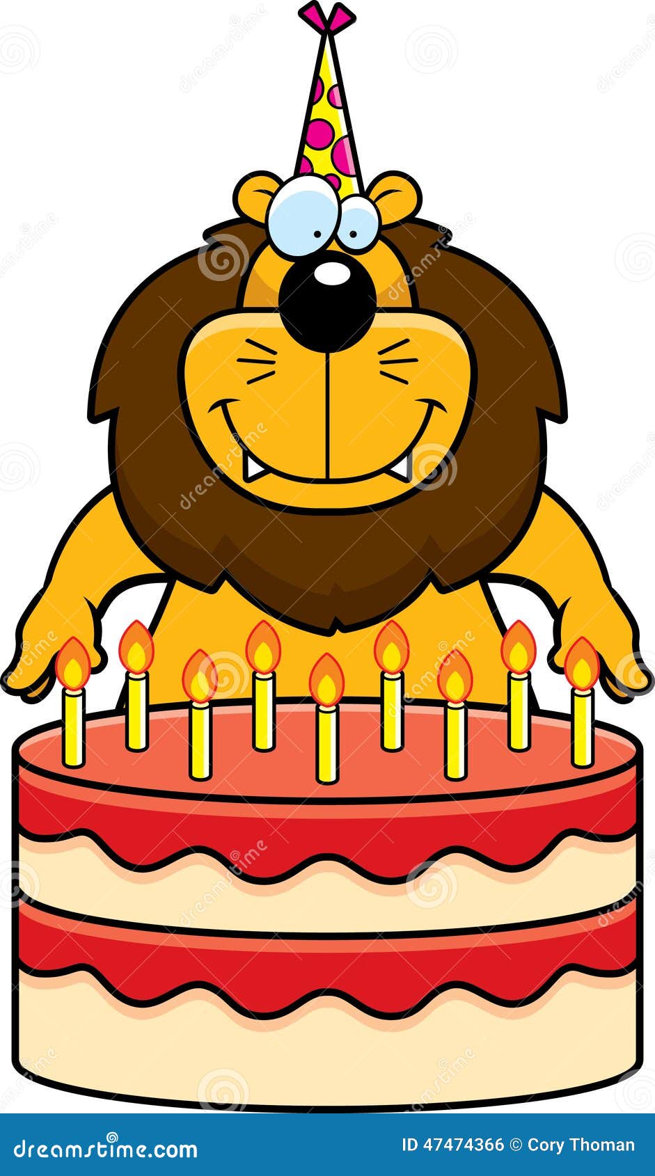 Bande Dessinee Lion Birthday Illustration De Vecteur Illustration Du Bougies Anniversaire Bande Dessinee Lion Birthday Illustration De Vecteur Illustration Du Bougies Anniversaire