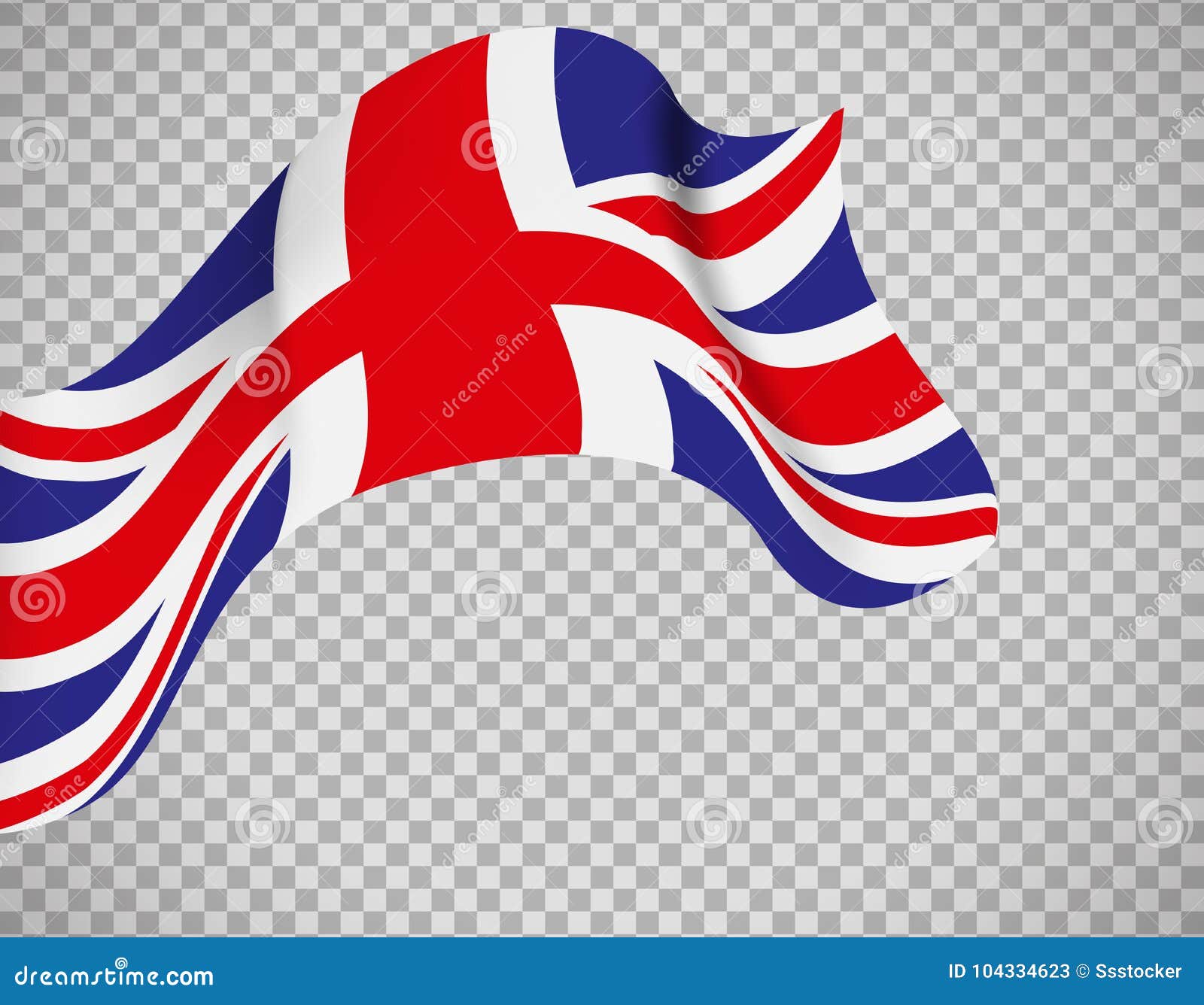 Bandeira De Inglaterra No Fundo Transparente Ilustracao Do Vetor Ilustracao De Bandeira Inglaterra 104334623
