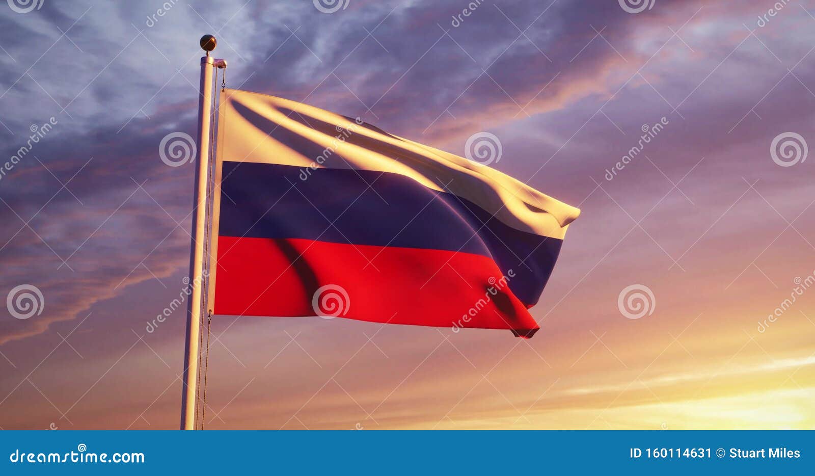 Bandeira da rússia bandeira realista nacional da federação russa