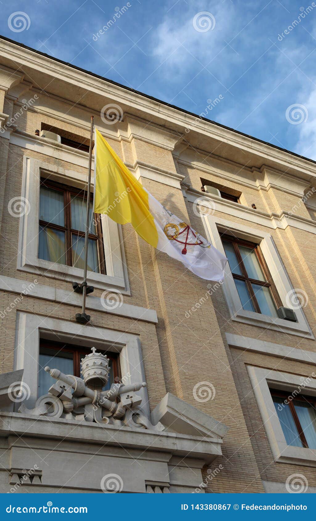 Bandeira de Mesa Vaticano