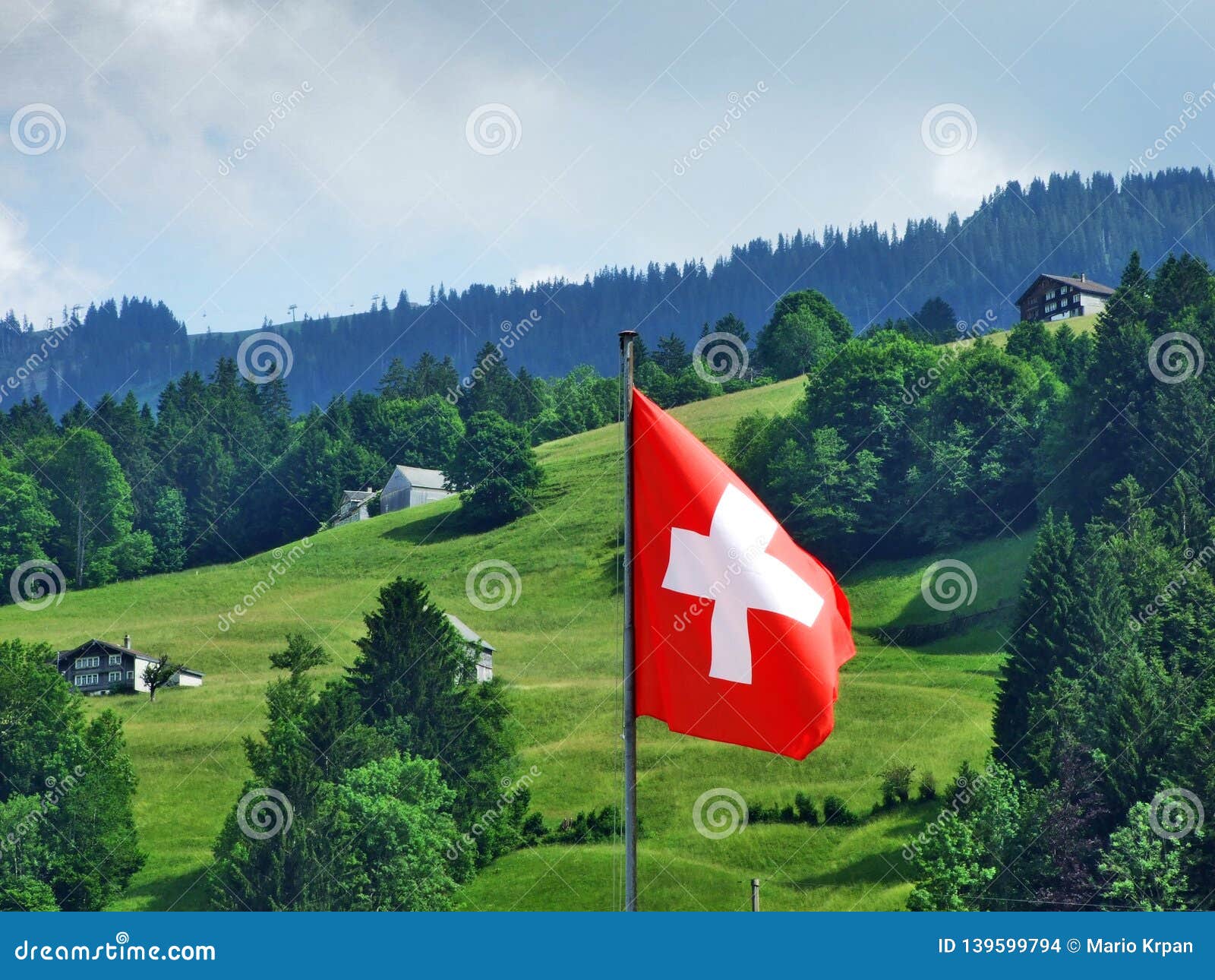 1º de agosto, feriado nacional do dia da confederação na suíça bandeira  minimalista do dia nacional da suíça com a inscrição suíça bandeira suíça