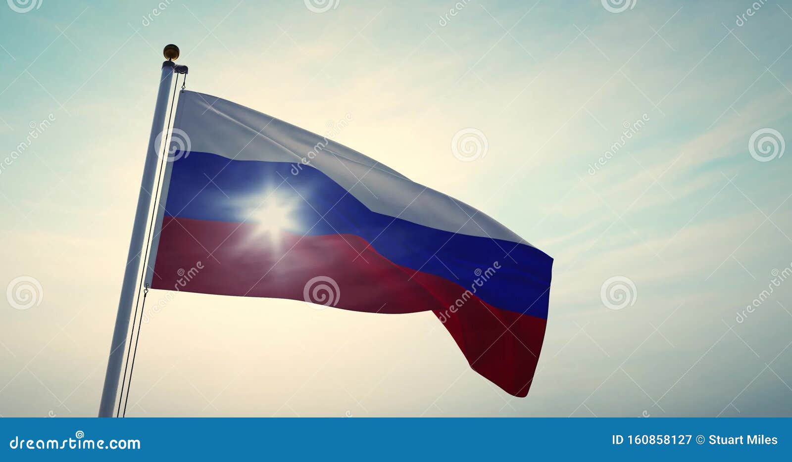 Rússia bandeira federação russa tricolor nacional