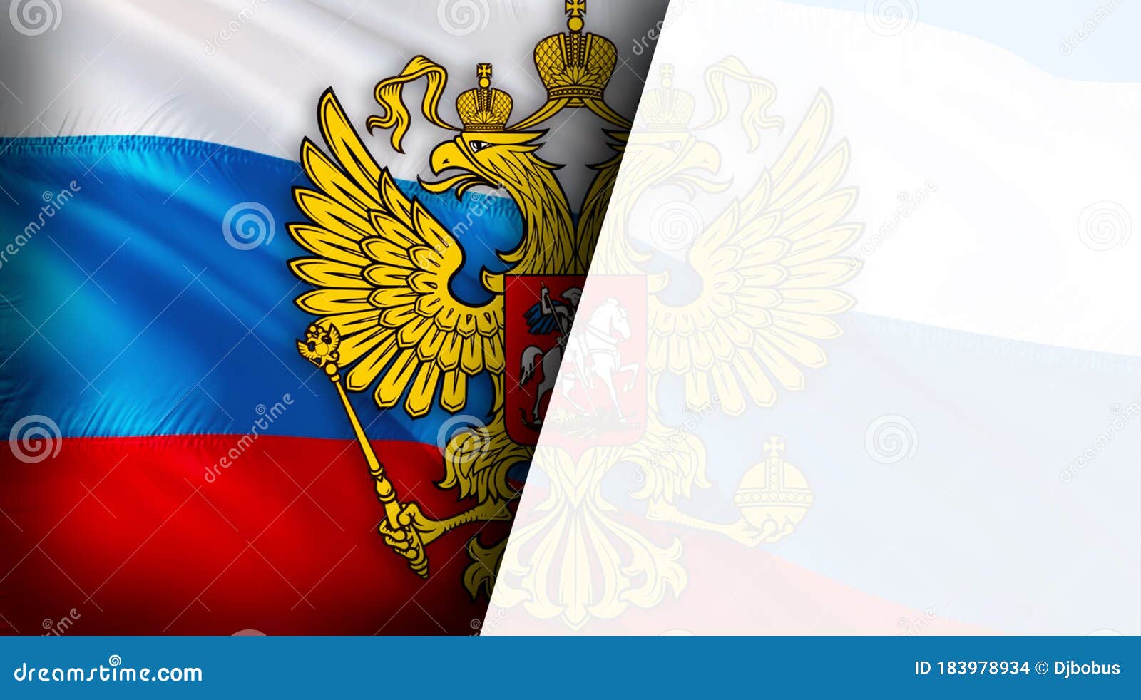 Bandeira da rússia bandeira realista nacional da federação russa