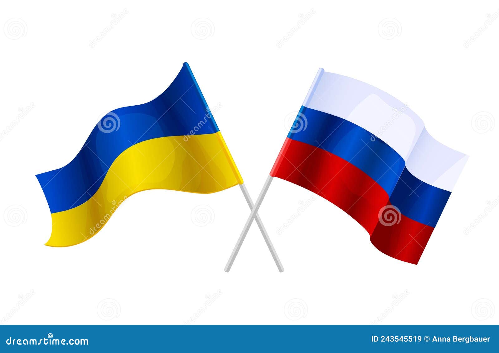 Bandeira de Rússia ilustração stock. Ilustração de bandeiras