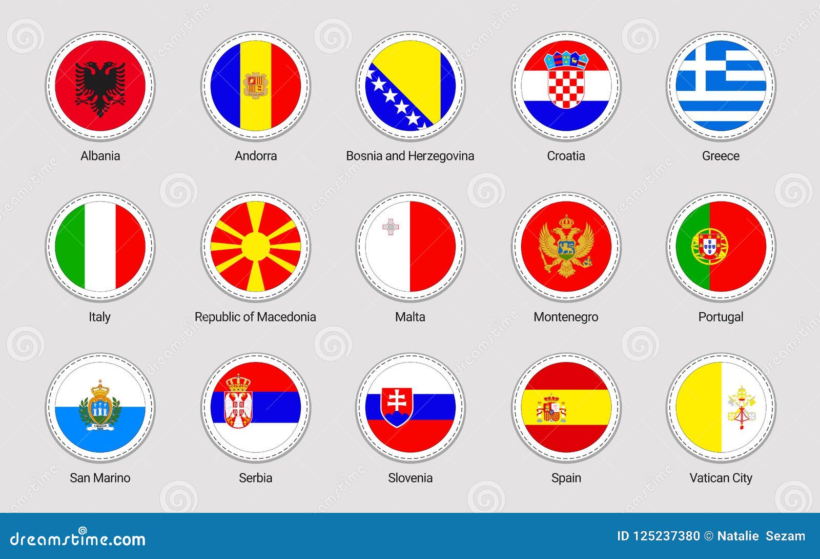 Elementos de bandeiras de países vetor bandeiras nacionais do mundo