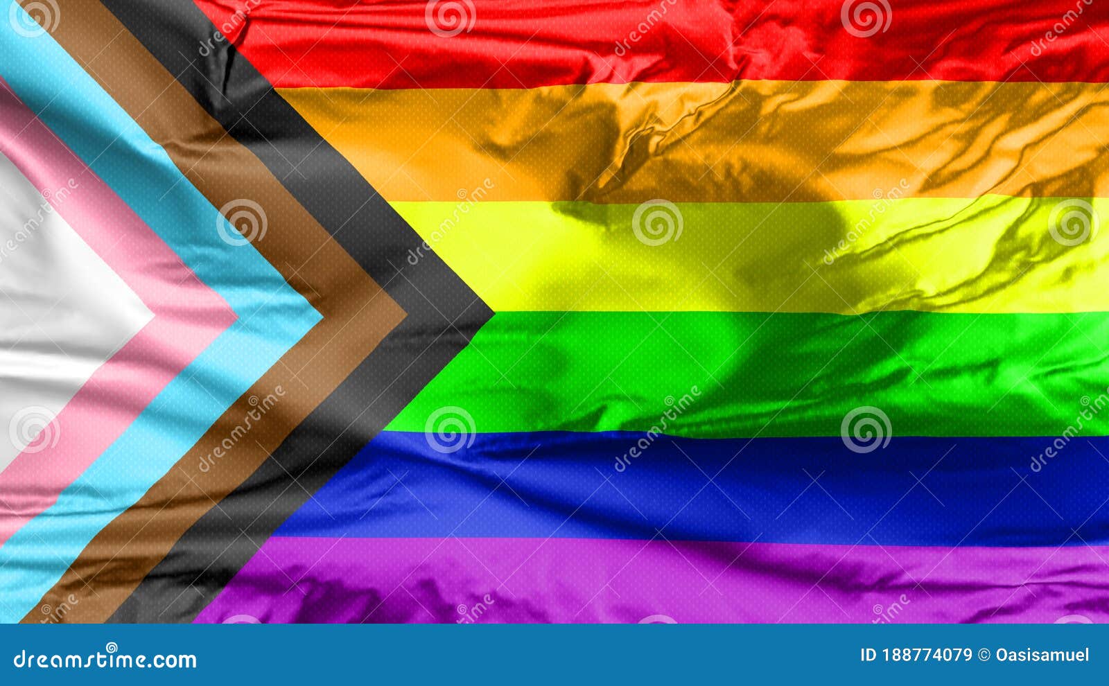 Lesionarse Derecho Actriz Bandera Arcoíris Lgbt Con Colores De Inclusión Y Progresión. Imagen de  archivo - Imagen de igualdad, anaranjado: 188774079