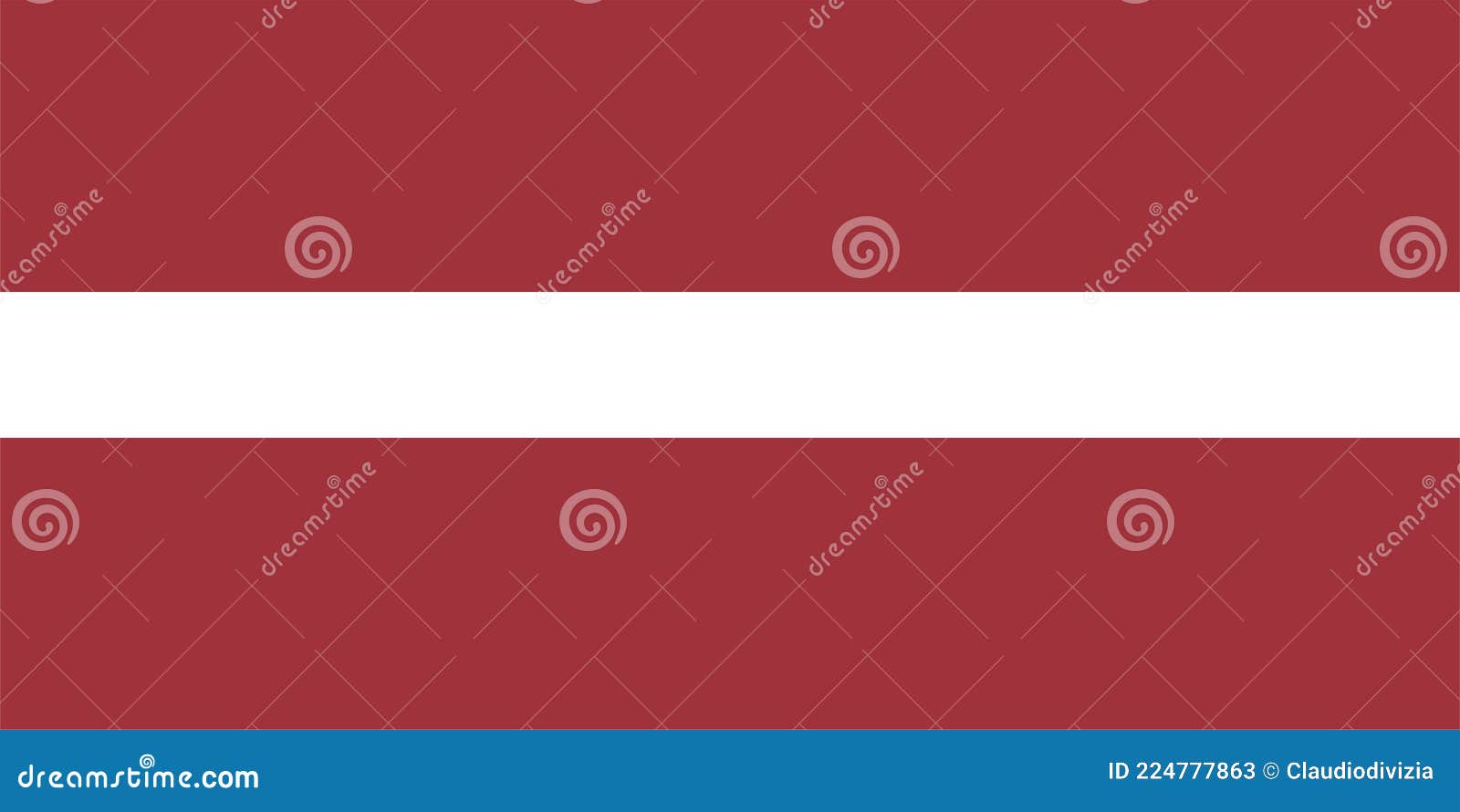 Bandera letona de letonia stock de ilustración. Ilustración de indicador 224777863