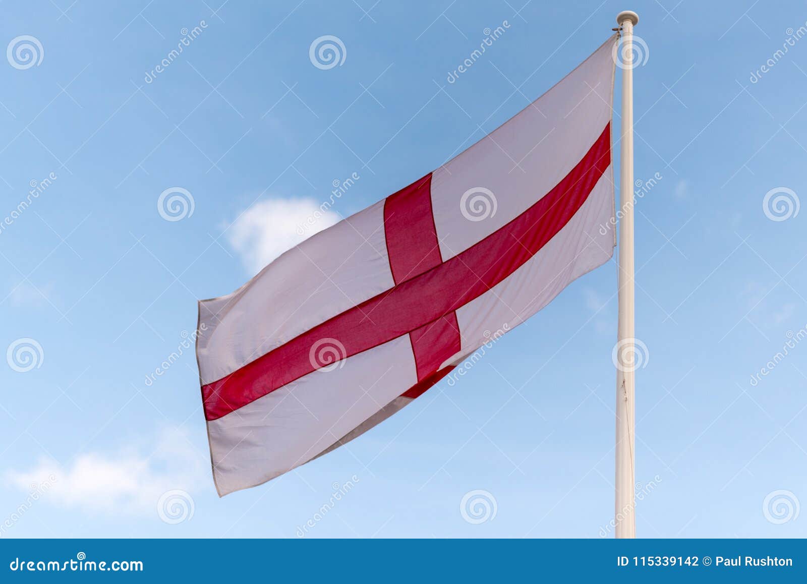 Bandera Roja Y Blanca Inglesa Foto de archivo - Imagen de extracto,  gubernamental: 115339142, image size:1600x1158