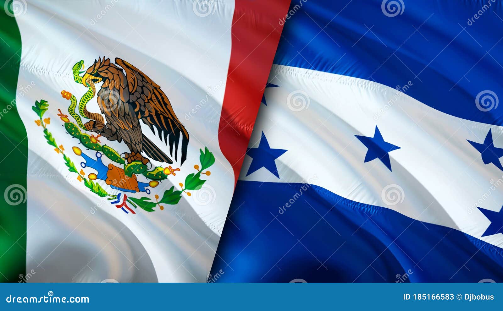 Banderas De México Y Honduras 3d Ondeando Bandera. Fondo De Pantalla De La  Bandera De México Honduras. Imagen De México Vs Hondura Stock de  ilustración - Ilustración de patriotismo, viaje: 185166583