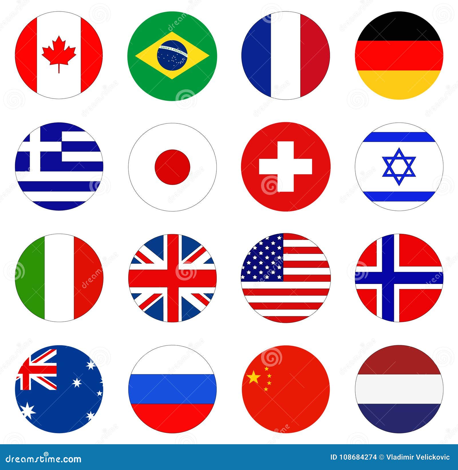 Banderas Del Mundo - Banderas De País Del Mundo Ilustración del Vector -  Ilustración de emblema, suizo: 108684274