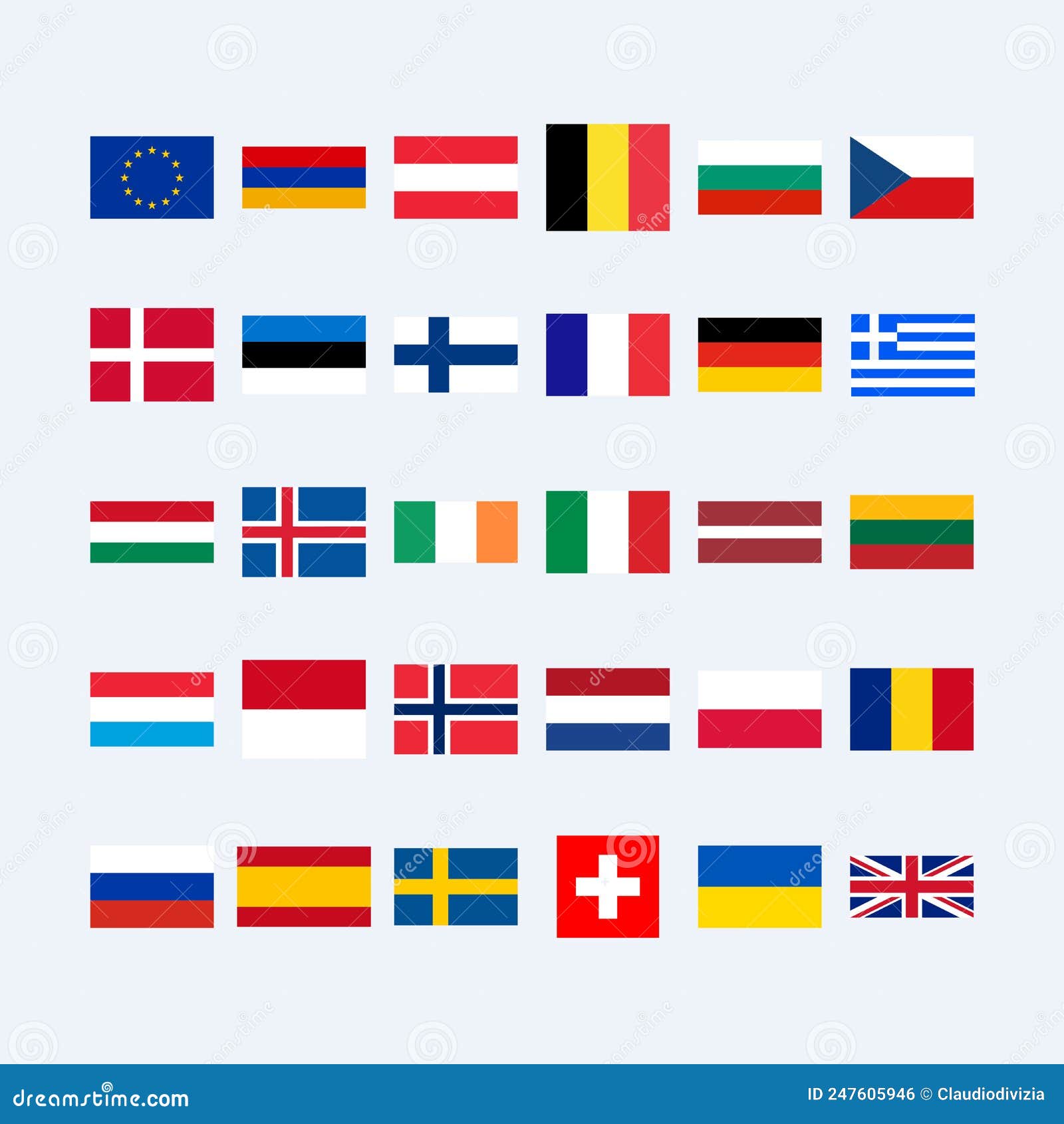 Bandera de España - Banderas Europa •