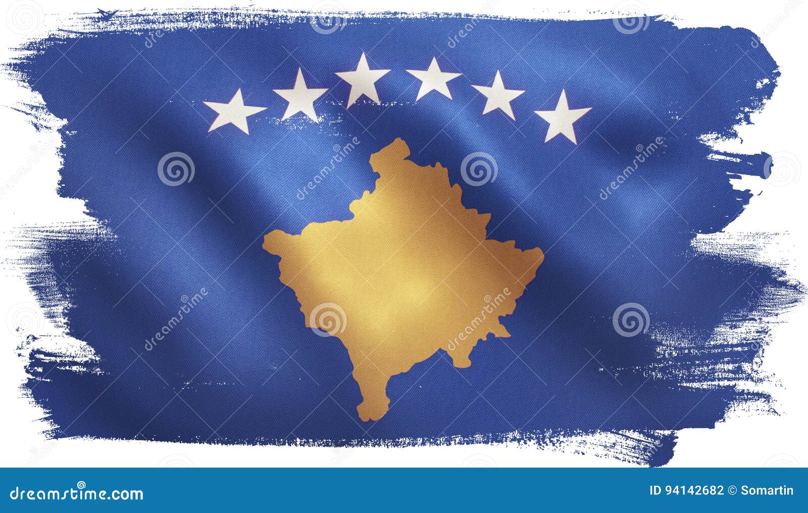 Bandiere Del Kosovo Collezione Lucida - Immagini Vettoriali Stock E - Foto 4