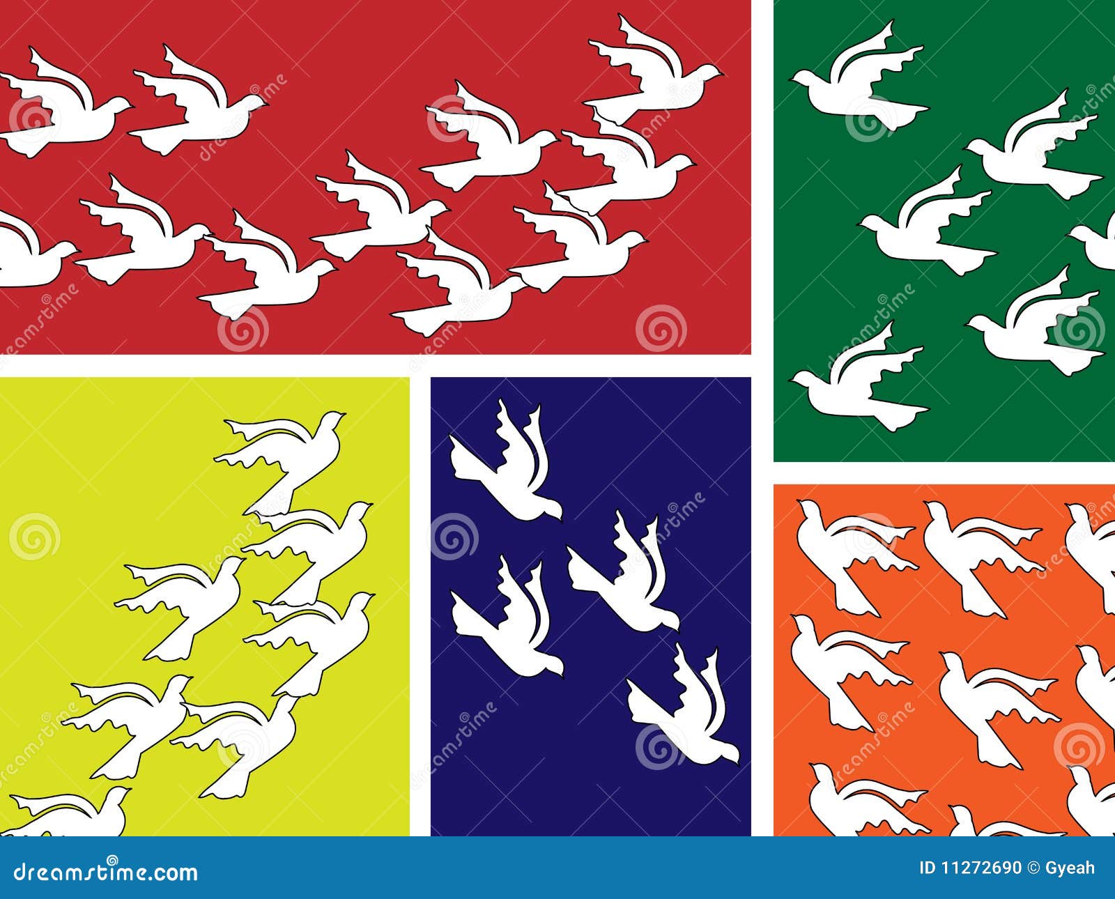 Poster Creativo Della Giornata Mondiale Della Pace Con Line Art Colomba Uccello E Vettore Di Oliva 66414204 - Foto 3