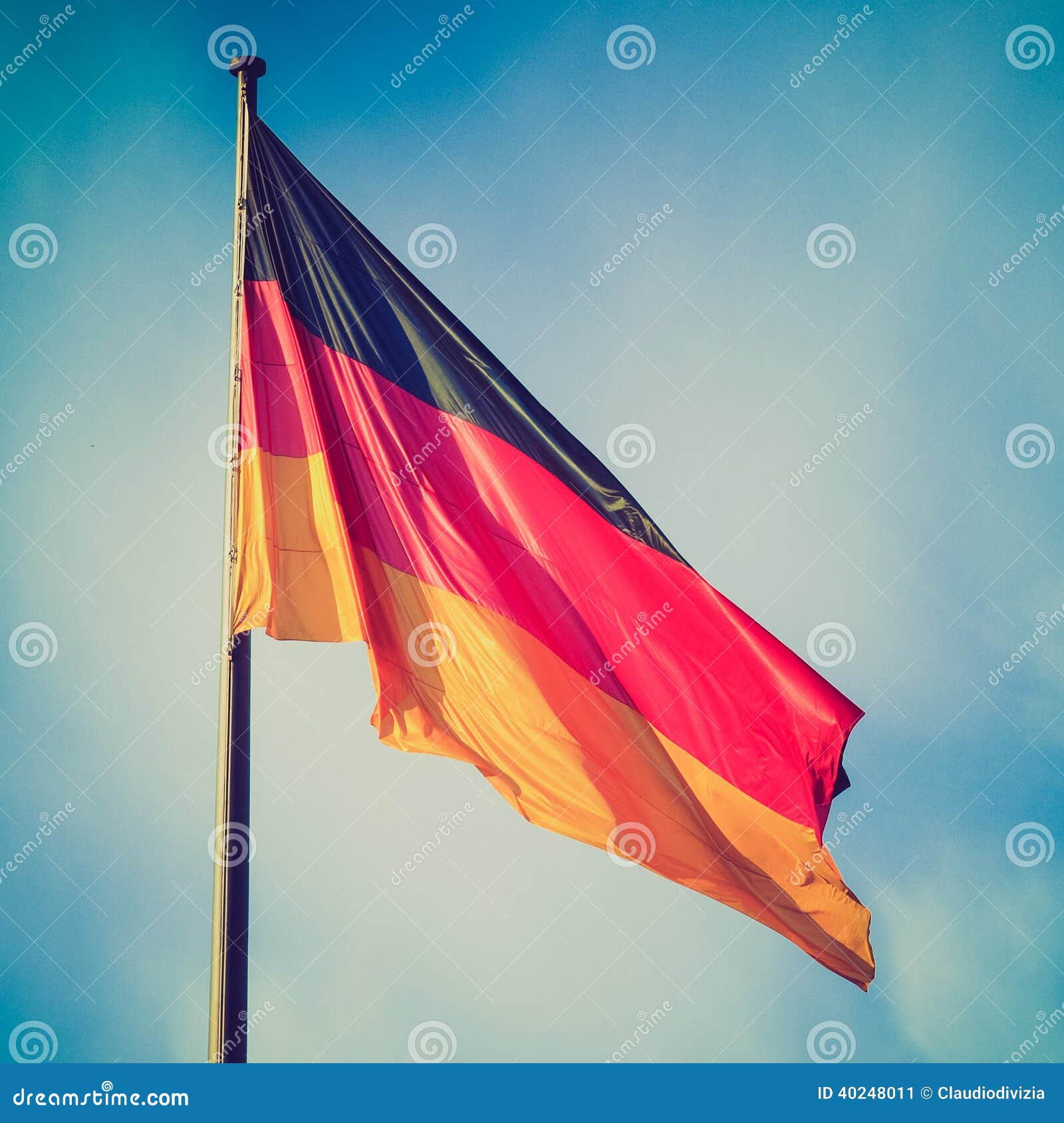 Iagini Della Bandiera Tedesca E Aericana La Storia Della Gerania - Foto 6