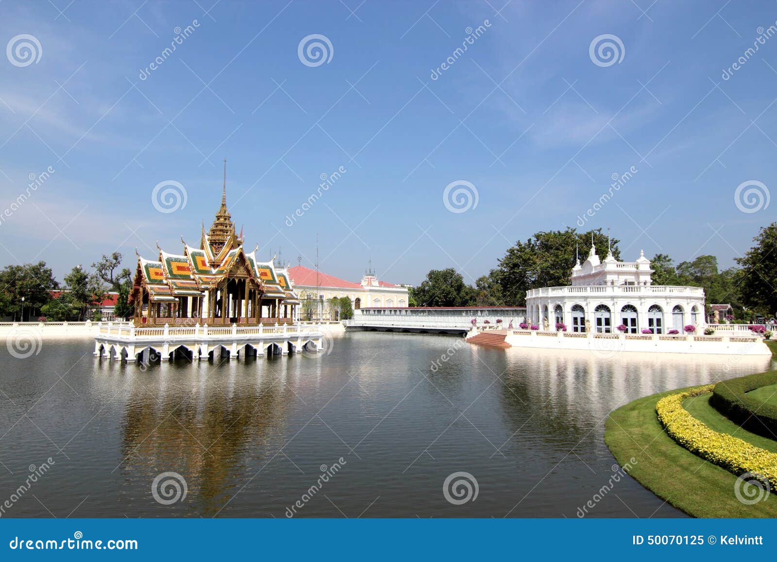 bang pa in royal palace, ayutthaya, thailand