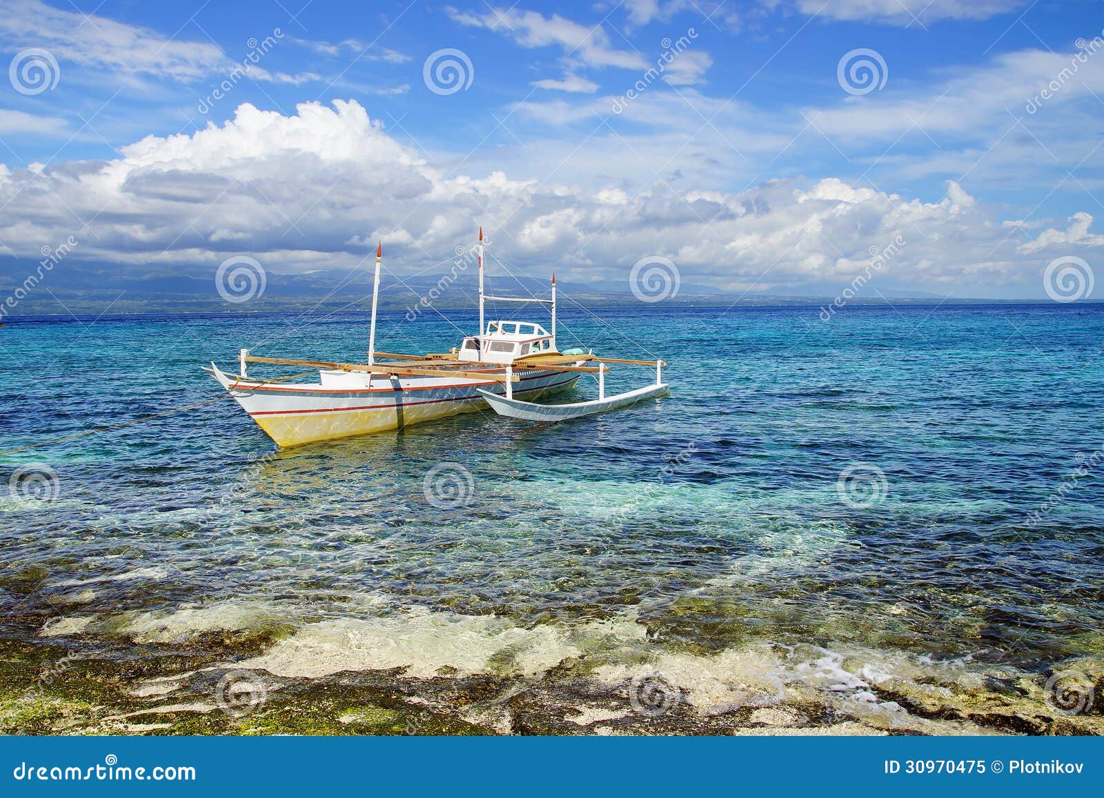 Bangka At Island, Philippines Stock Image - Image of ...