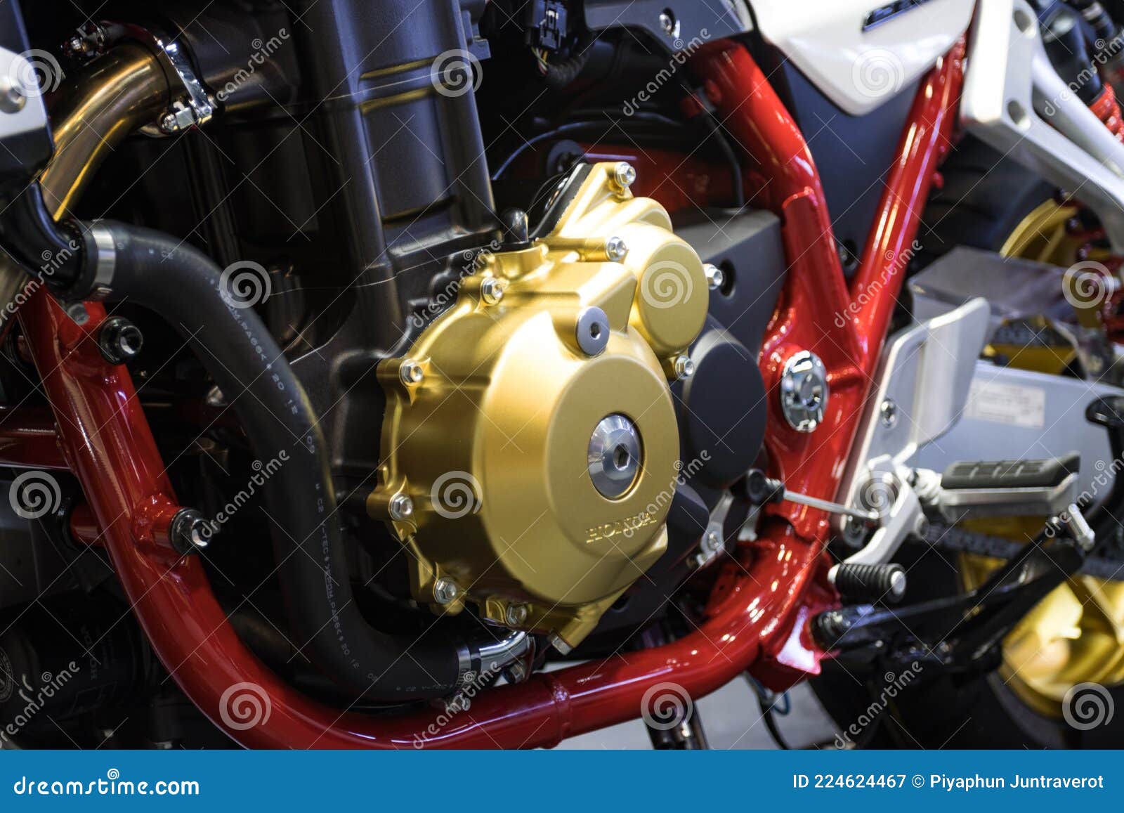 Honda F6c Six Cylinder Engine Editorial Photo 43893845