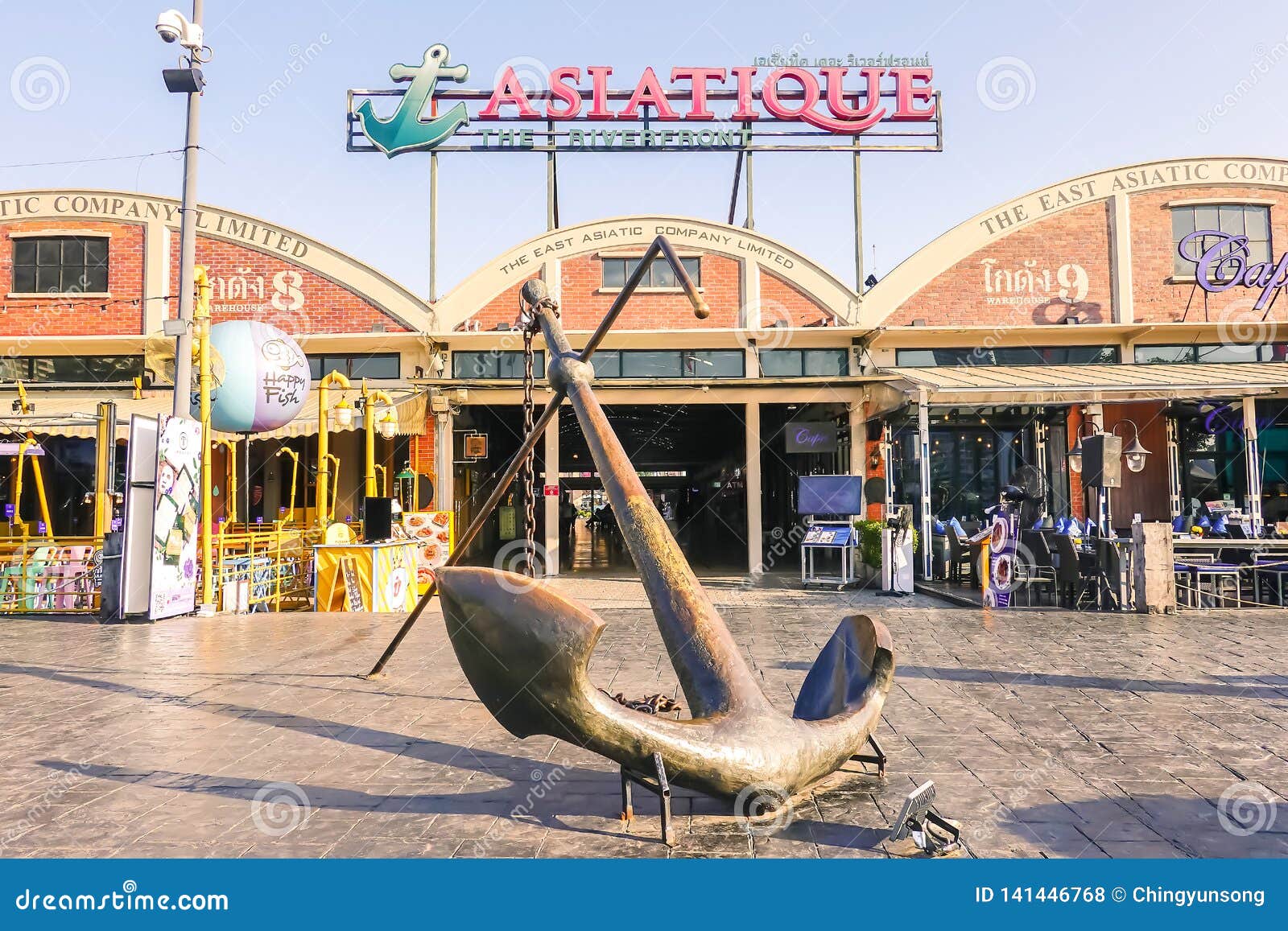 The Riverside Restaurants in Asiatique Open Air Mall, Bangkok